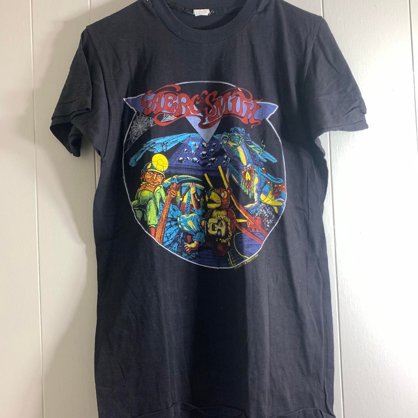 Vintage 1979 AEROSMITH Toys In The Attic double sided tee shirt L Size US L / EU 52-54 / 3 - 3 Thumbnail