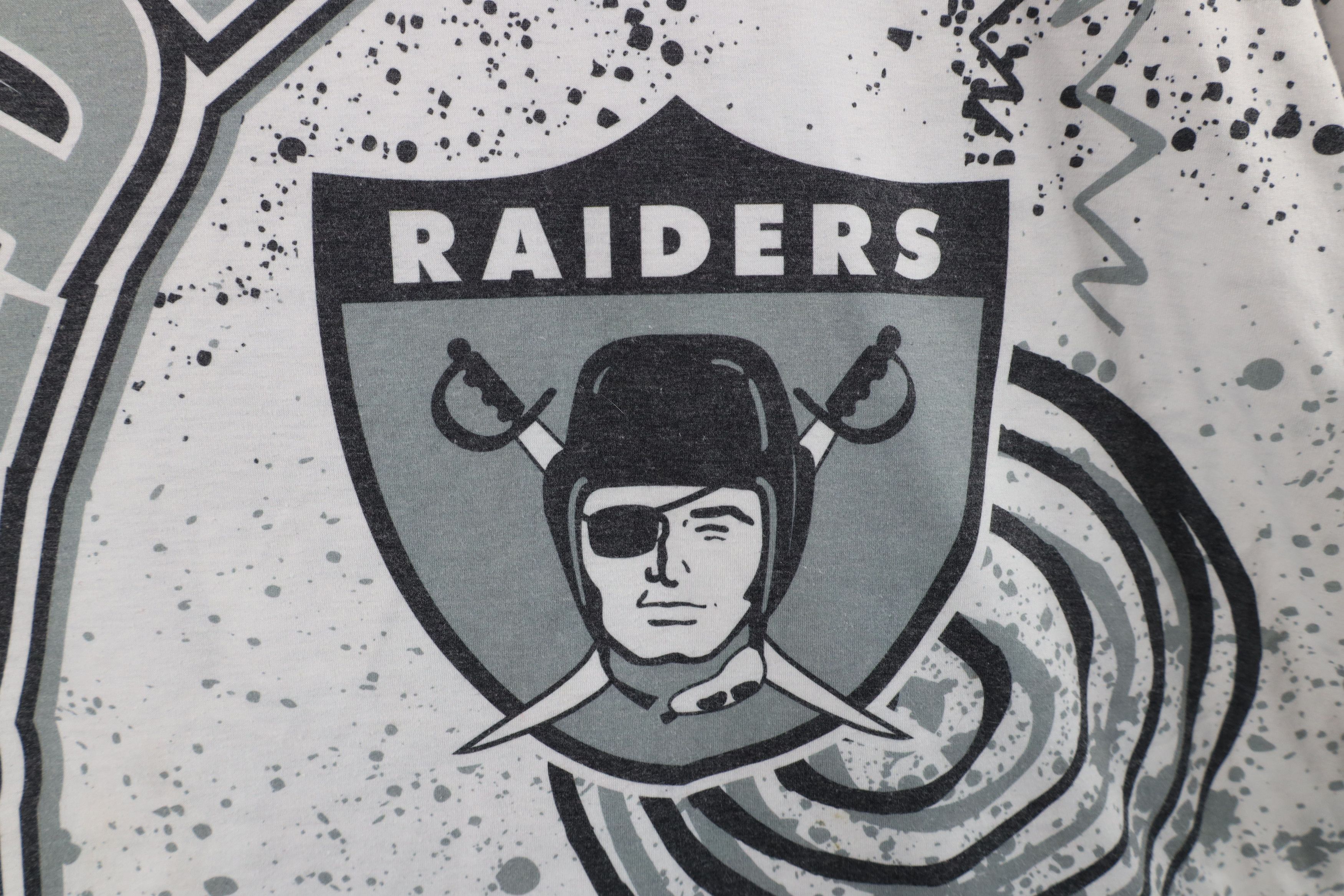 Mitchell & Ness Mitchell & Ness Raiders Football All Over Print T-Shirt Size US XXL / EU 58 / 5 - 5 Thumbnail