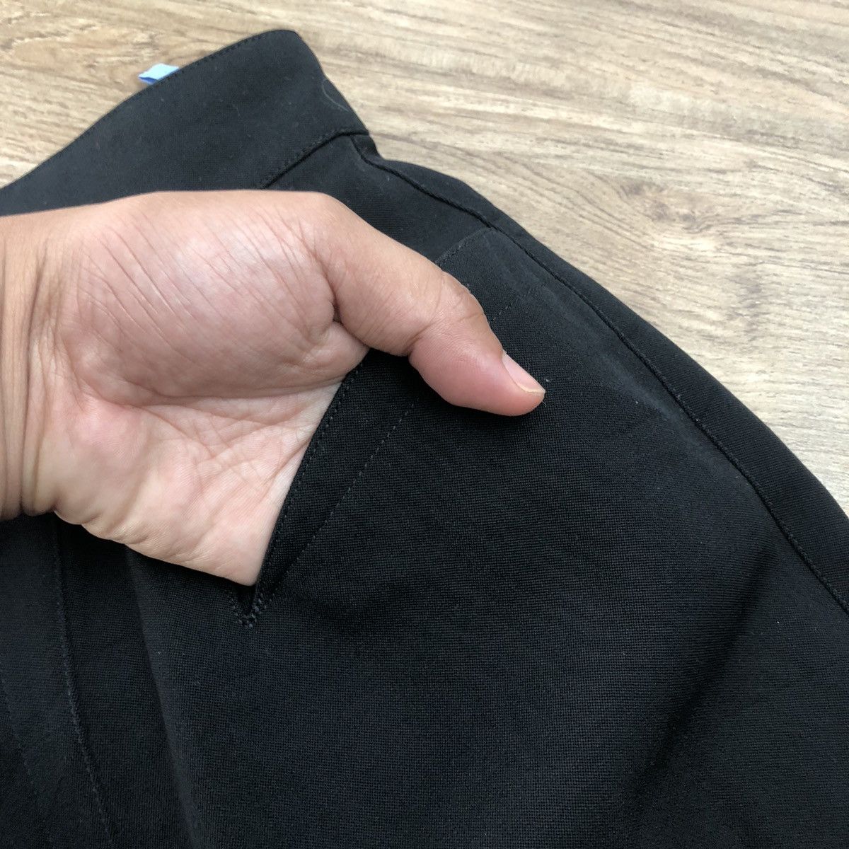 Thierry Mugler × Vintage Vintage Thierry Mugler Wool Skirts Size 24" / US 00 / IT 34 - 3 Thumbnail