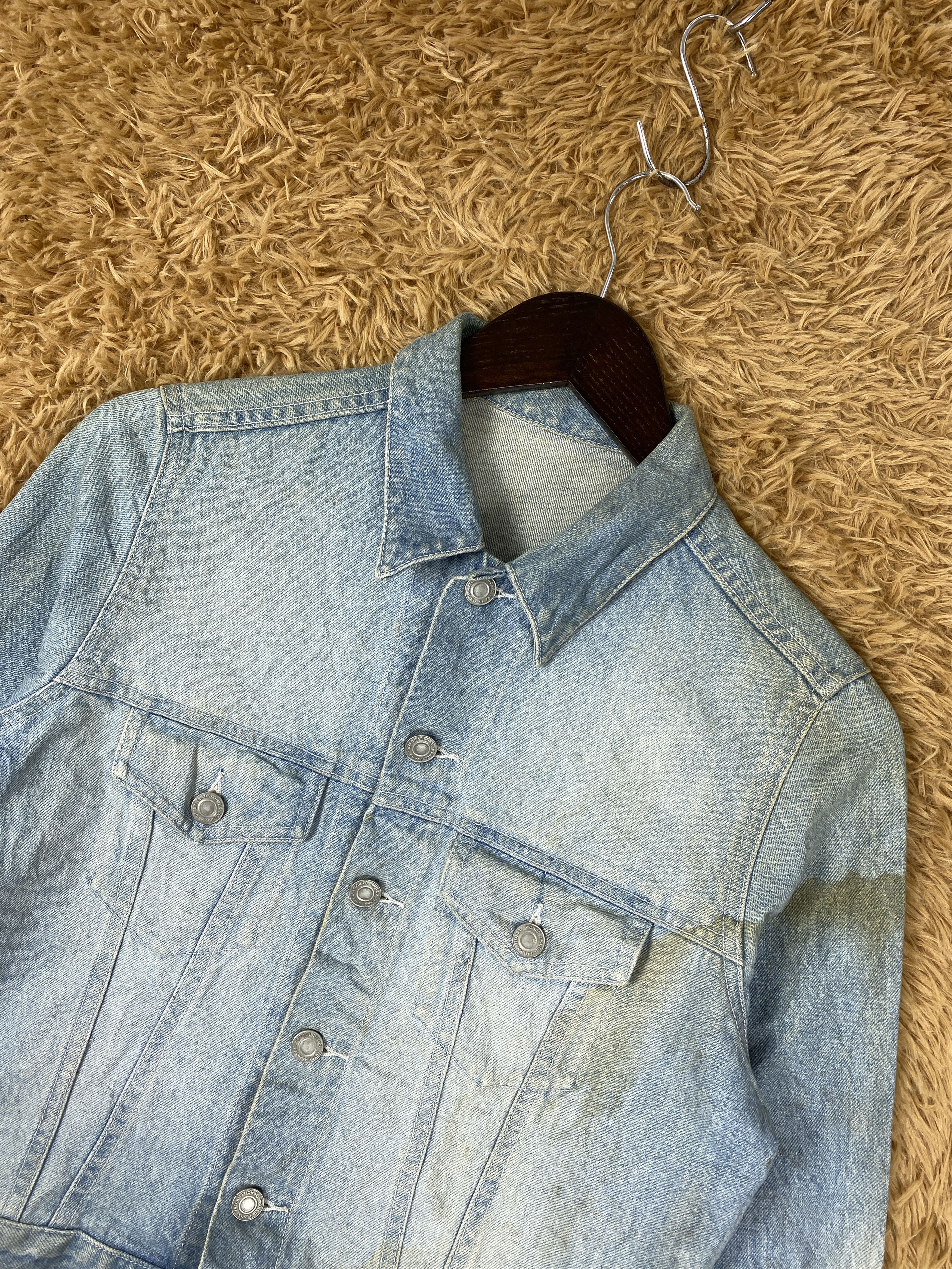 Uniqlo Vintage Uniqlo Button Denim Jacket J2138 Size S / US 4 / IT 40 - 2 Thumbnail