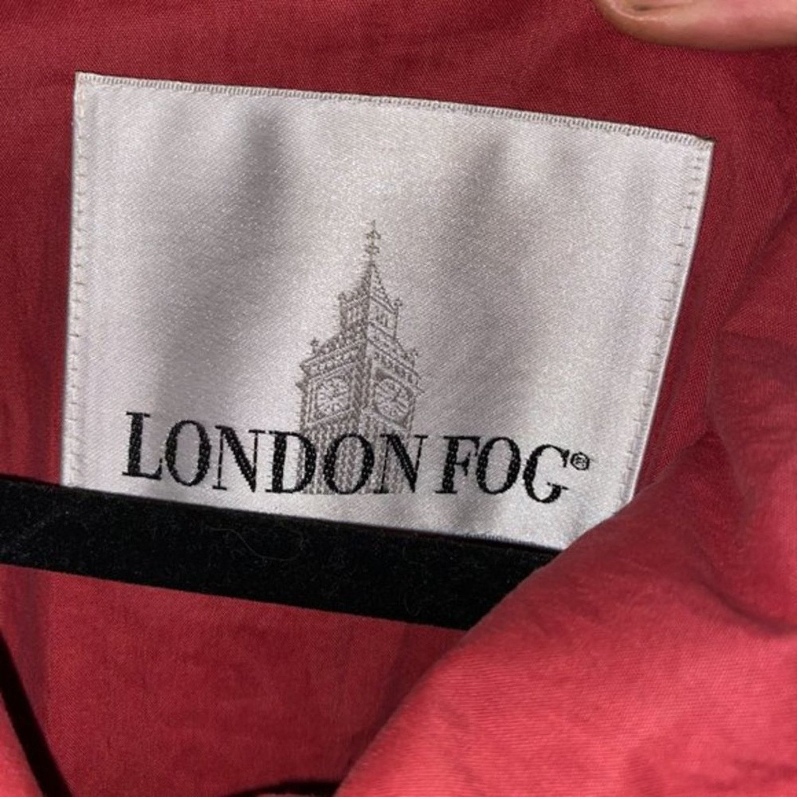 London Fog London Fog Blush Pink Button Down Windbreaker Jacket Small Size S / US 4 / IT 40 - 4 Thumbnail