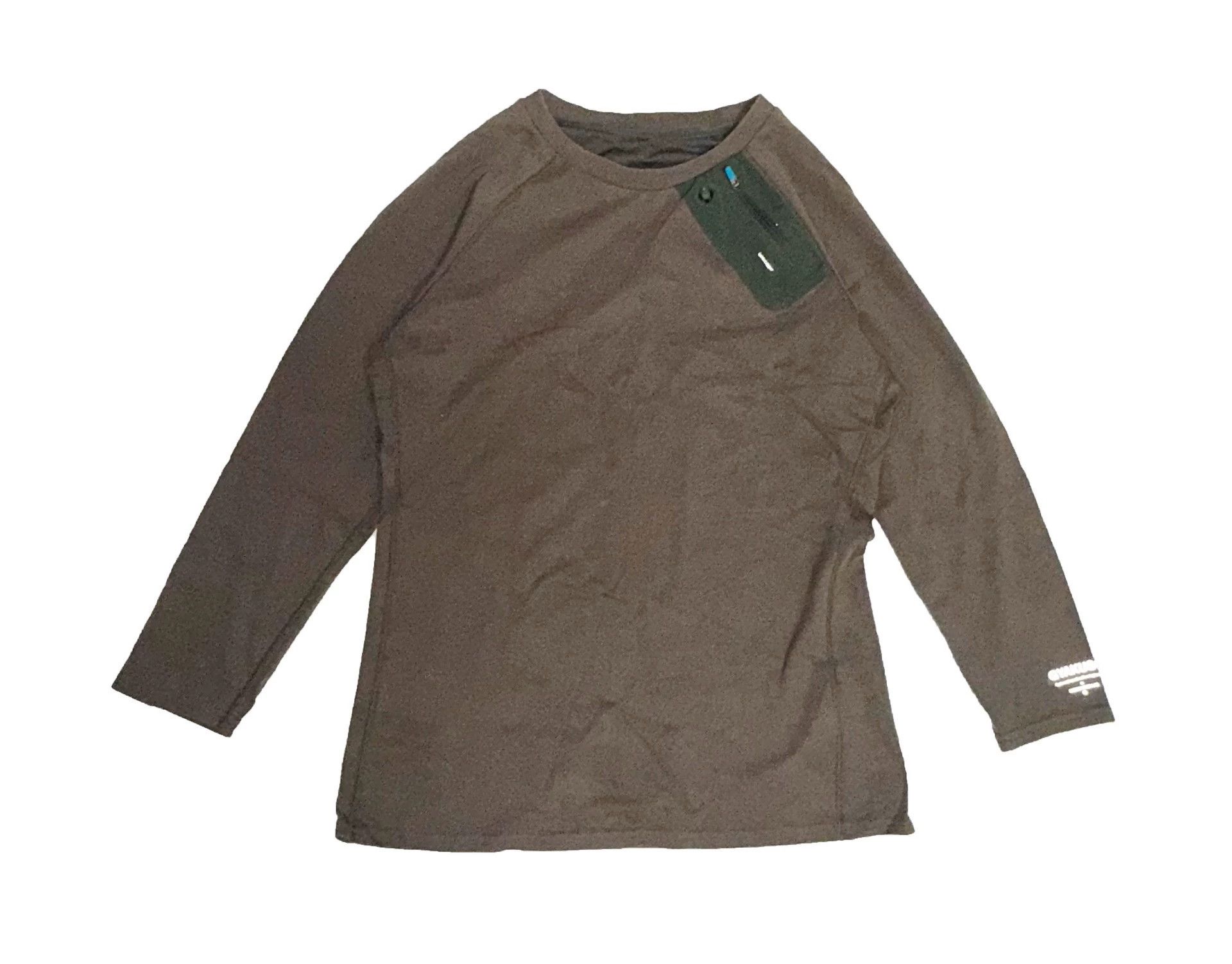 Nike Nike-Gyakusou-Tech-Running-Long-Sleeve-Tee-Khaki-M Size US M / EU 48-50 / 2 - 1 Thumbnail