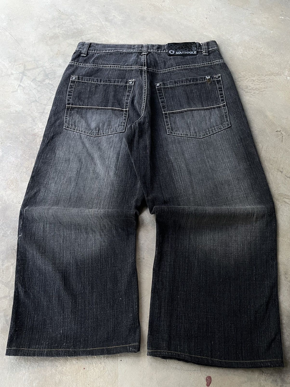 Southpole Vintage Southpole Baggy Jeans Brown Tab Hip-Hop Skater Style Size US 34 / EU 50 - 1 Thumbnail