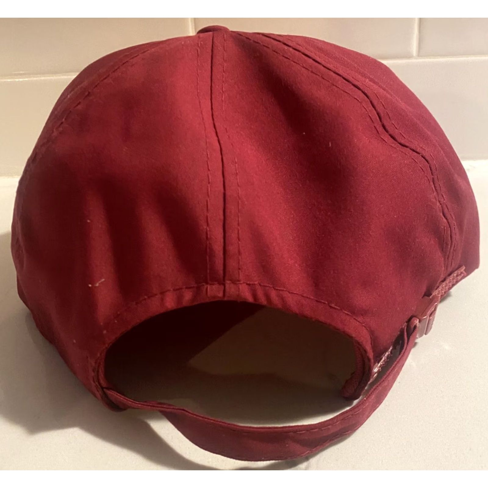FRED VINTAGE Fortress Clostridial Vaccines Animal Health Farm Maroon SnapBack Hat Size ONE SIZE - 4 Thumbnail