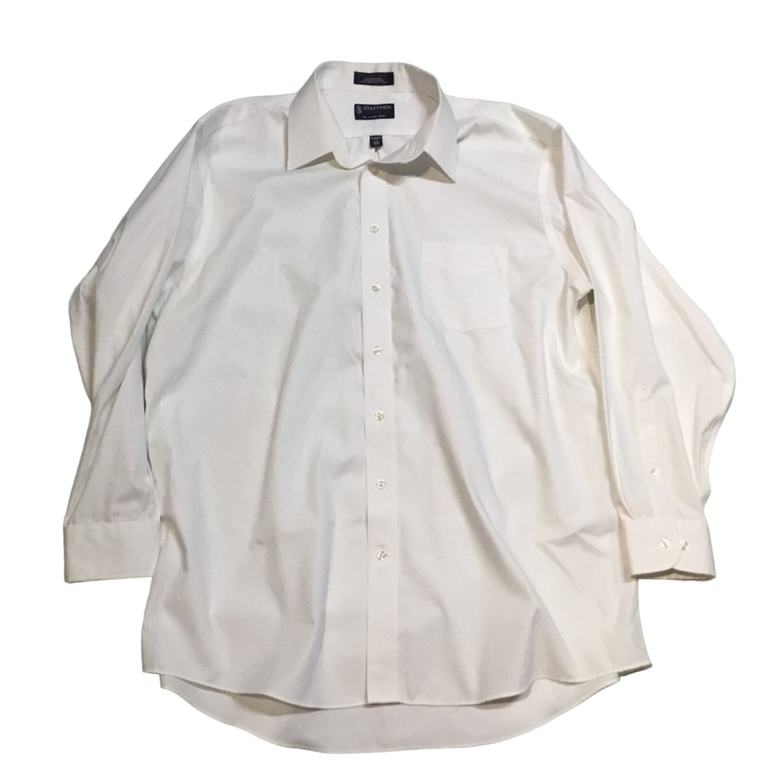 Stafford Stafford Button Down Regular Fit Shirt Size US XL / EU 56 / 4 - 3 Thumbnail