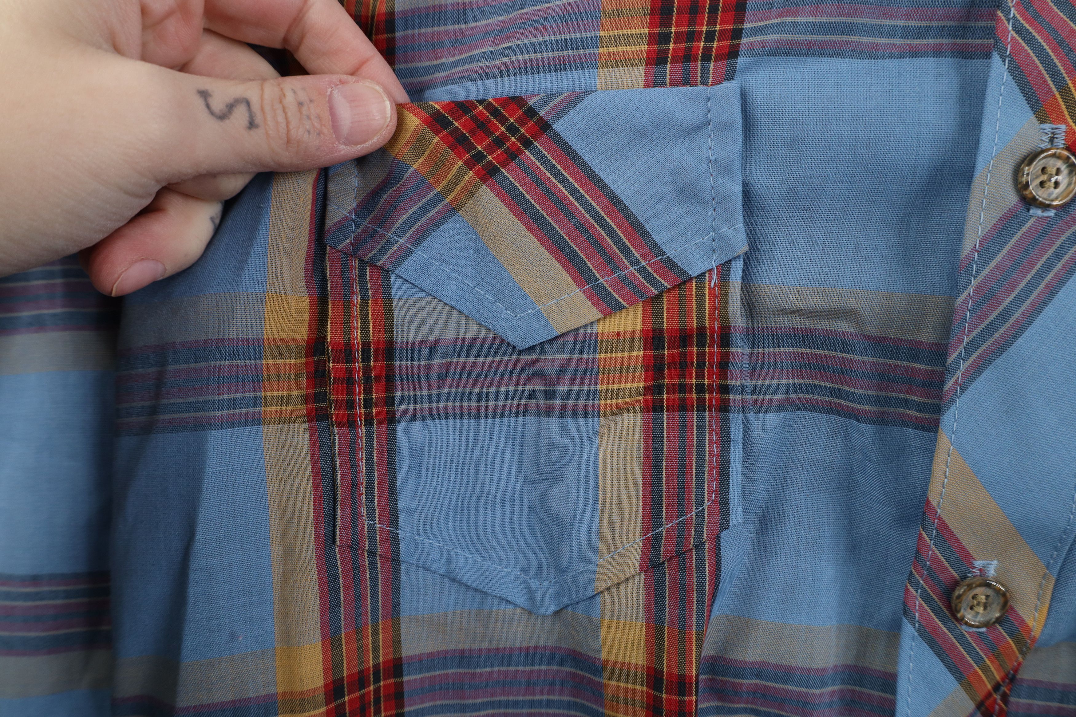 Vintage Deadstock Vintage 70s Streetwear Collared Button Shirt USA Size US M / EU 48-50 / 2 - 5 Thumbnail