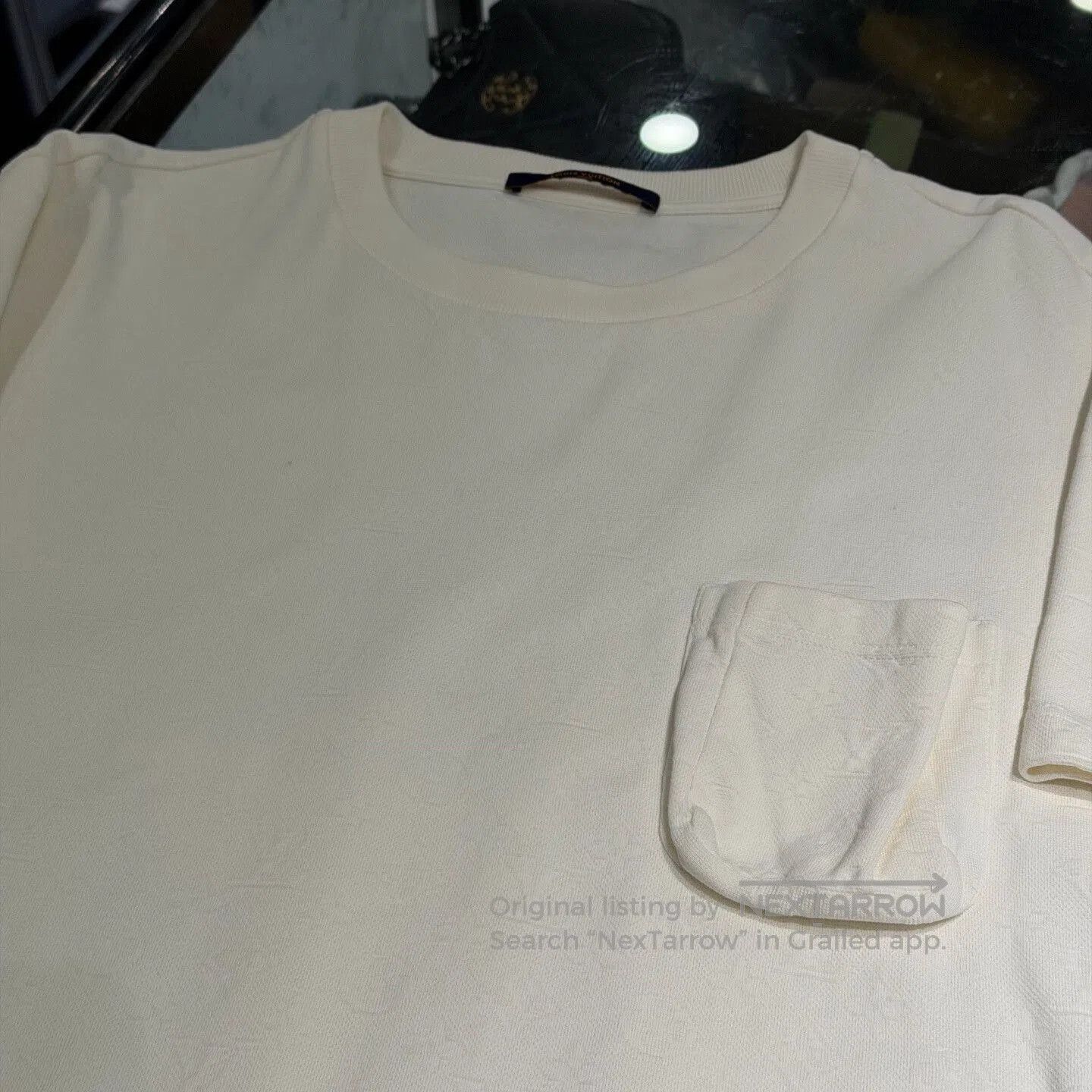 Louis Vuitton Louis Vuitton White All-Over Print Pocket Tee. Size US XL / EU 56 / 4 - 6 Thumbnail