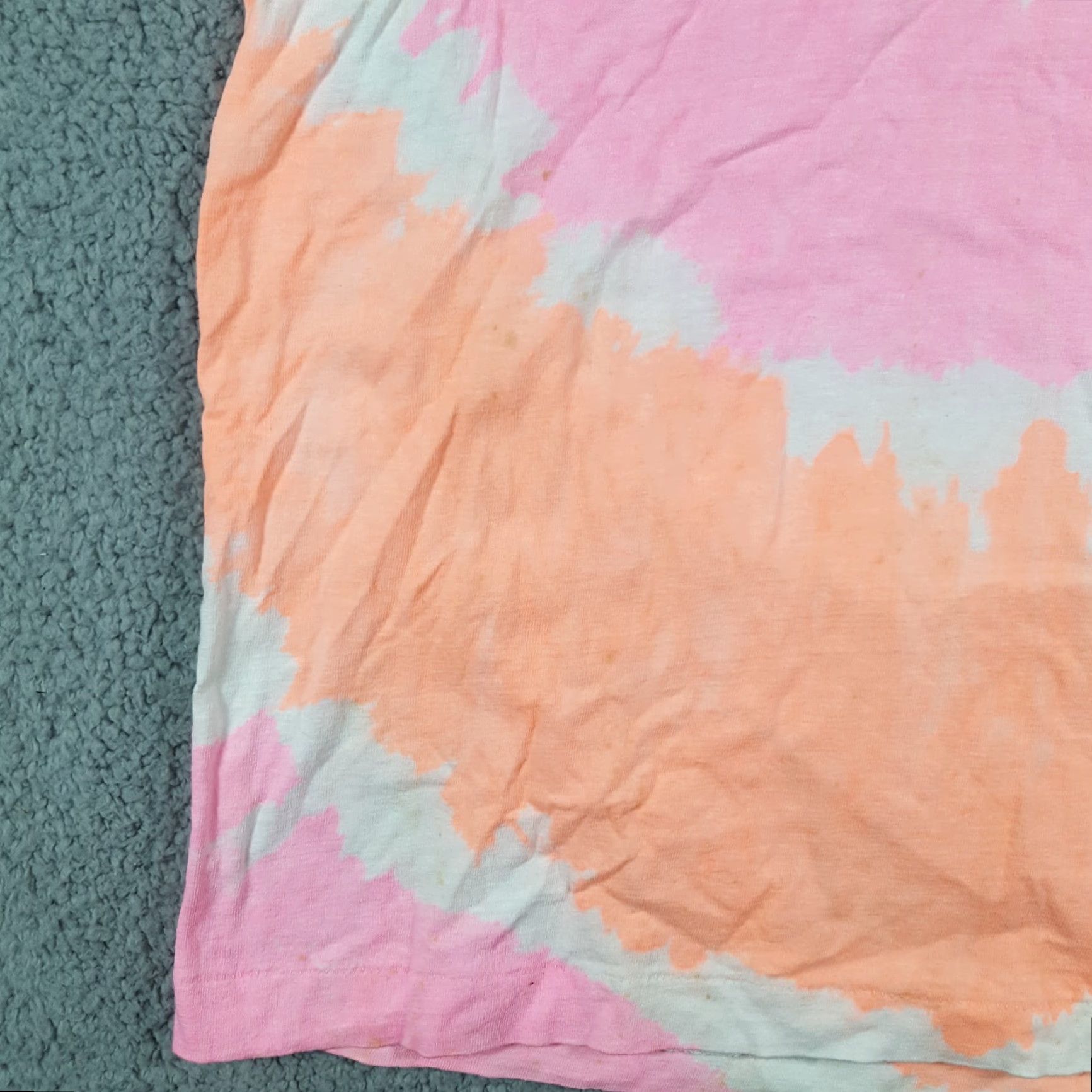 Vintage VINTAGE Jesse Men's T-Shirt S Pink Pastel Tie-Dye Swirl Hippie 90s Retro Y2K Size US S / EU 44-46 / 1 - 3 Thumbnail