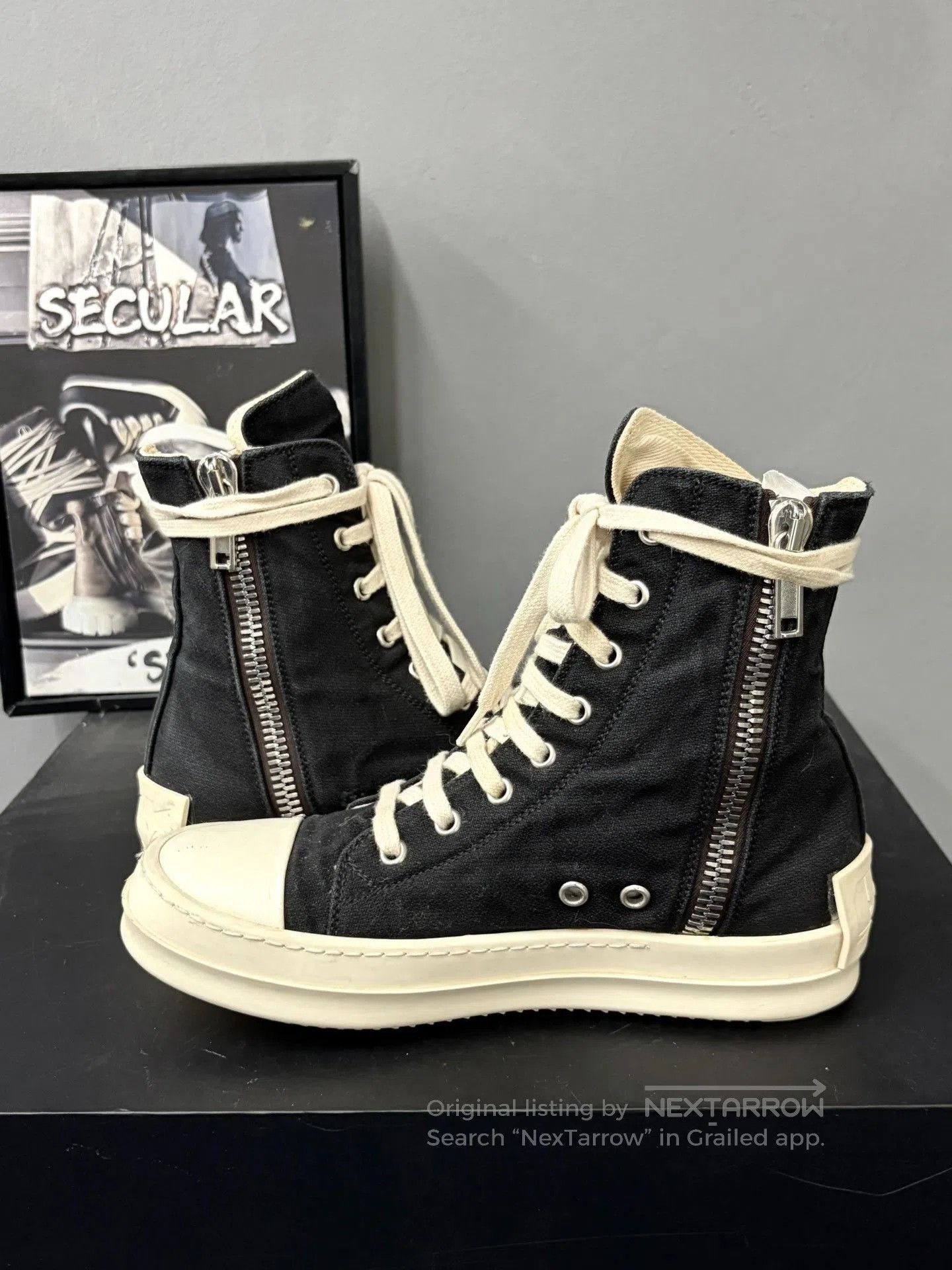Rick Owens Rick Owens High. Size US 4 / IT 34 - 5 Thumbnail