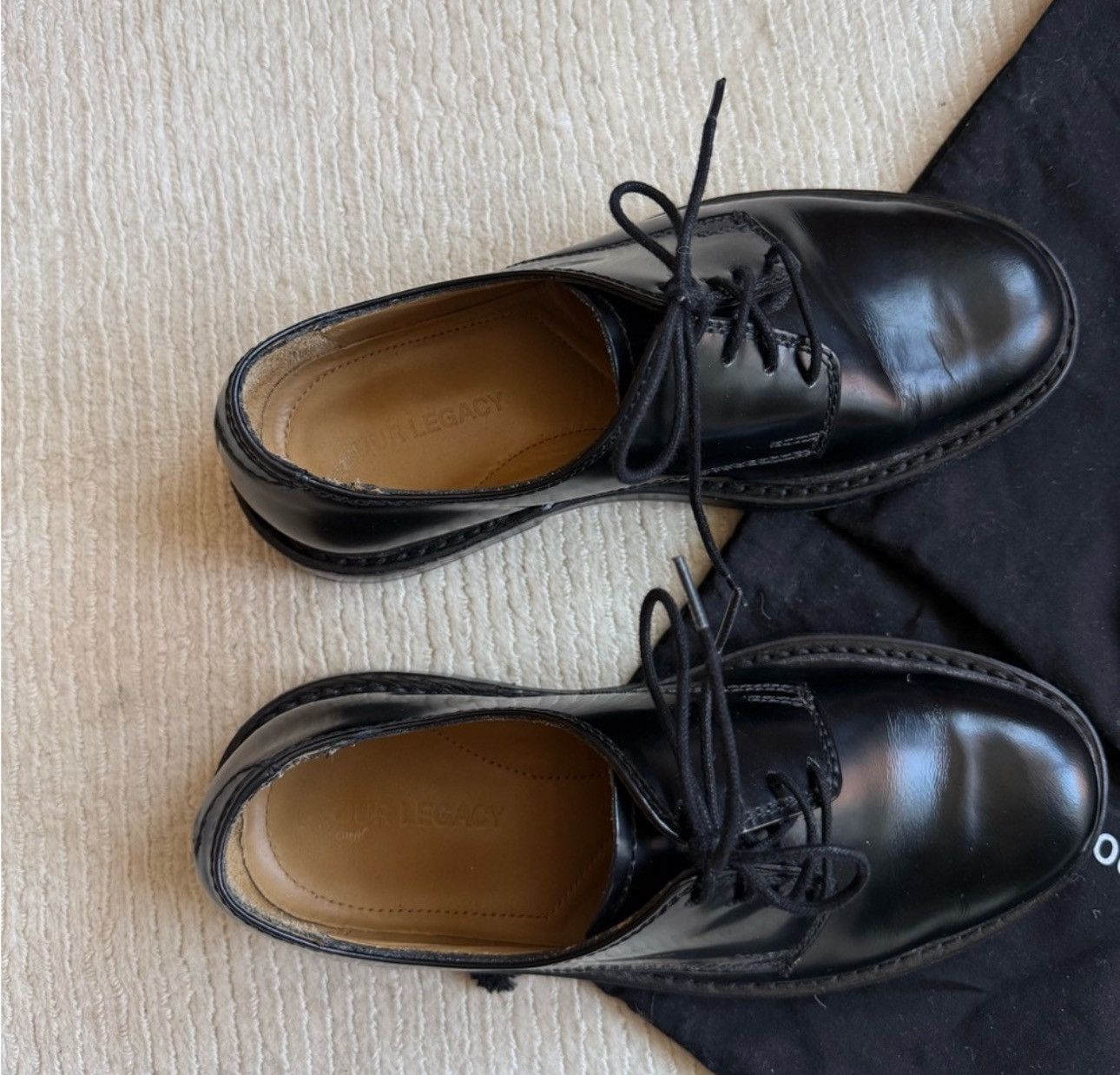 Our Legacy RARE GRAIL Our Legacy leather derby Size US 7.5 / IT 37.5 - 4 Thumbnail