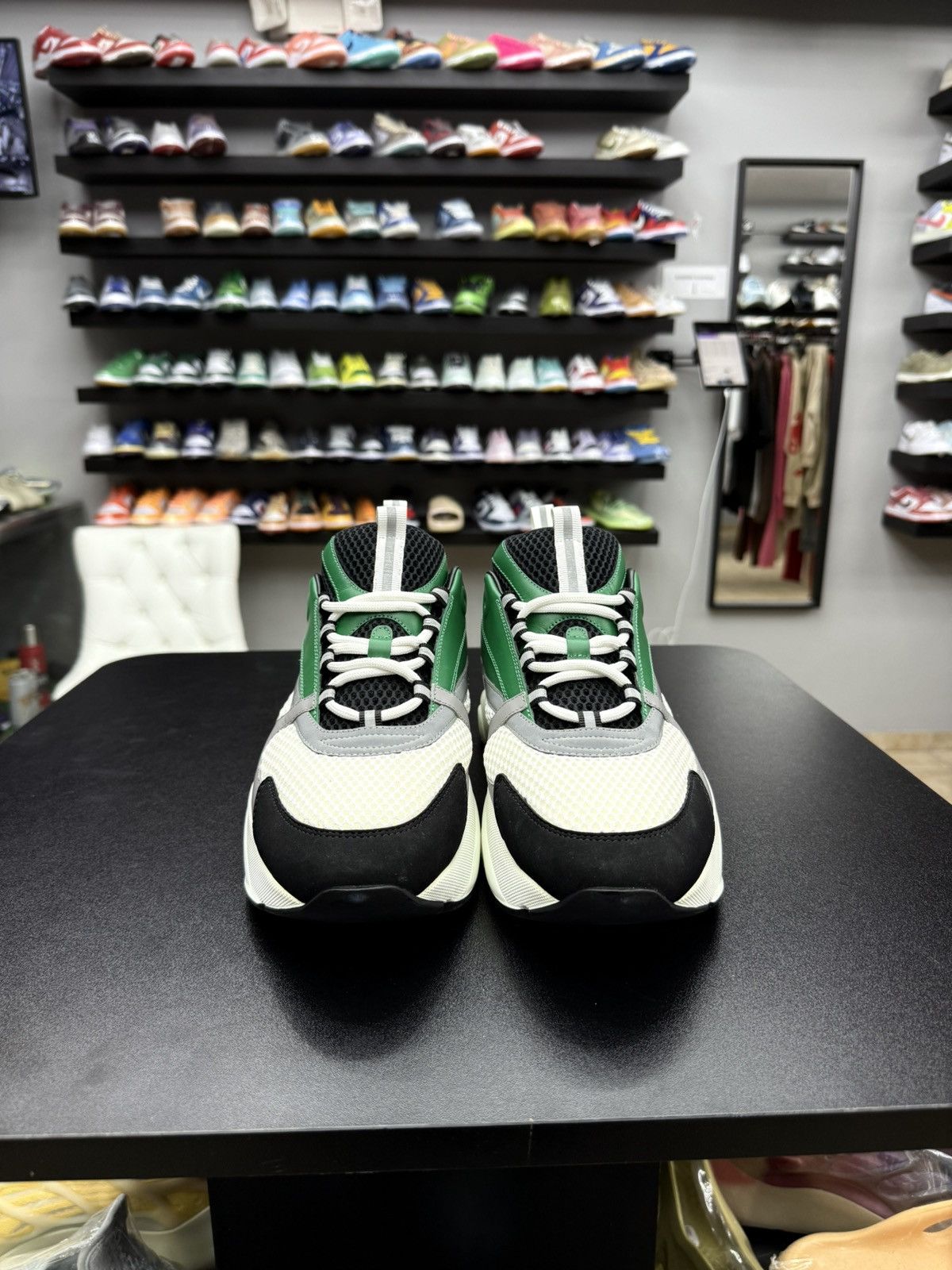 Dior AUTHENTIC Dior B22 white Green size 47 / 14US Size US 14 / EU 47 - 4 Thumbnail