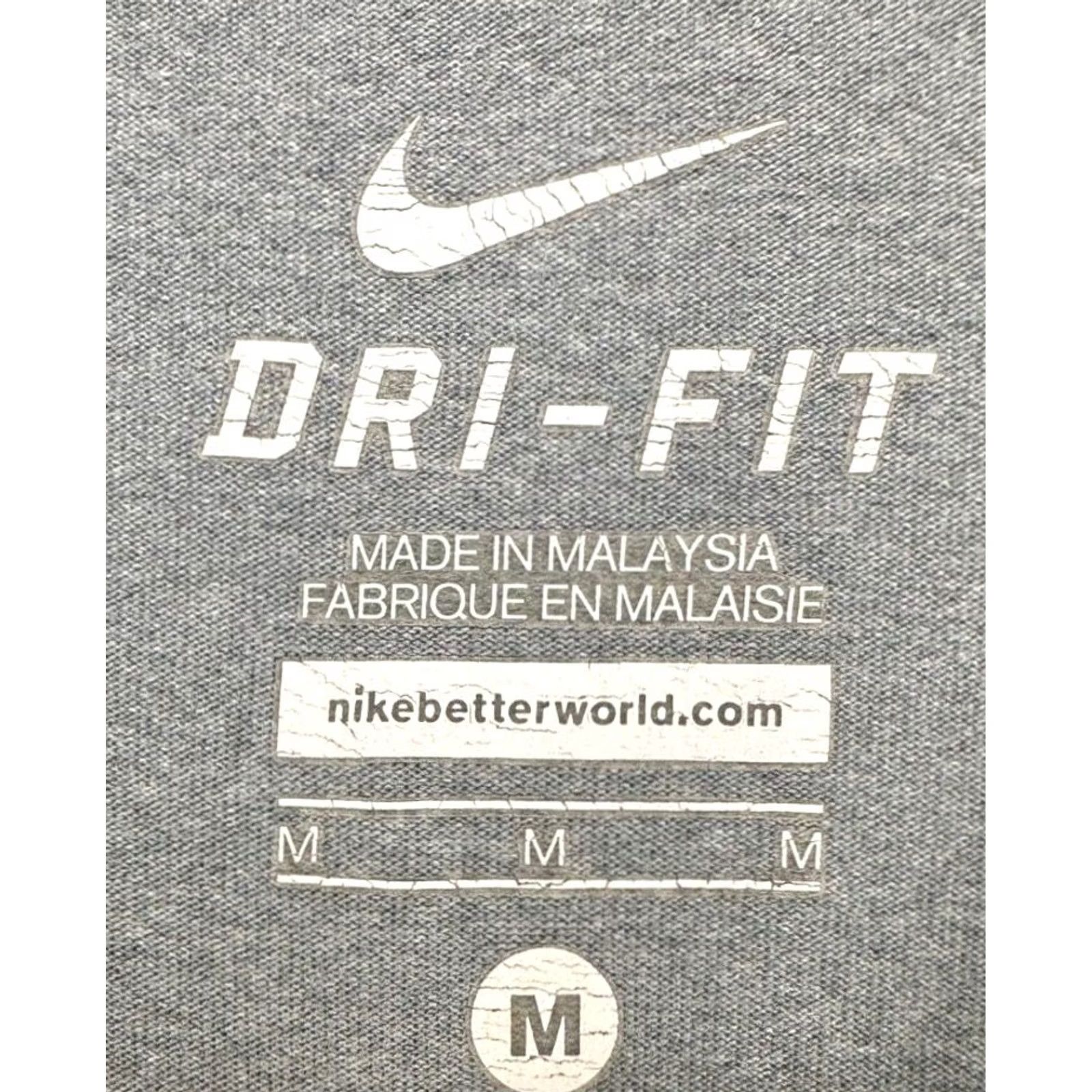 Nike Nike Running Shirt Women Medium Dri-Fit Grey Quarter Zip Pullover Stretch Ladies Size M / US 6-8 / IT 42-44 - 6 Thumbnail