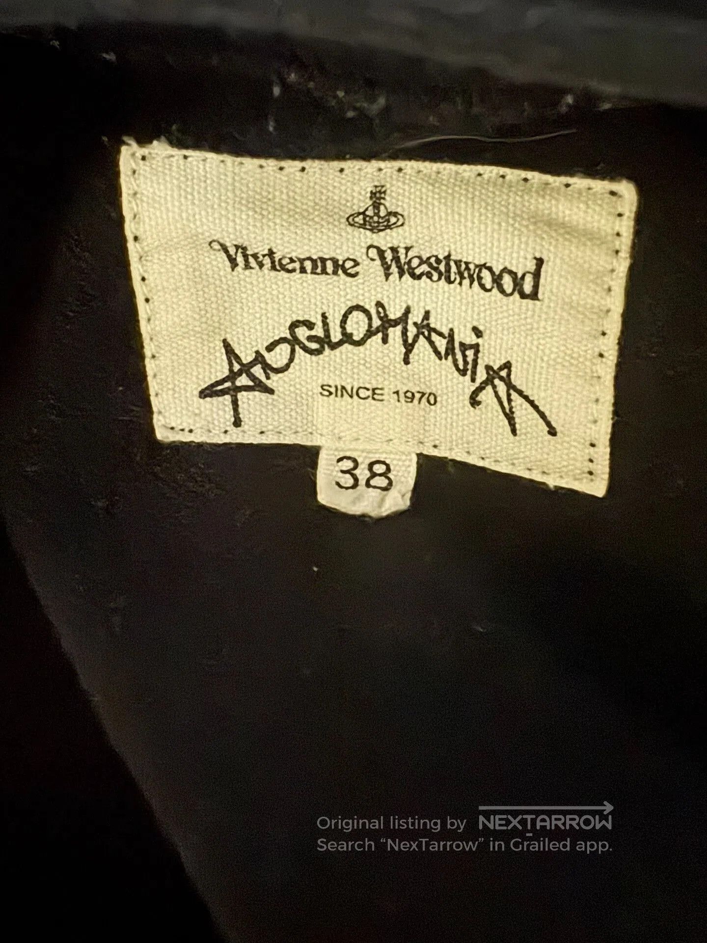 Vivienne Westwood Vivienne Westwood Black Saturn Sweatshirt. Size S / US 4 / IT 40 - 7 Thumbnail