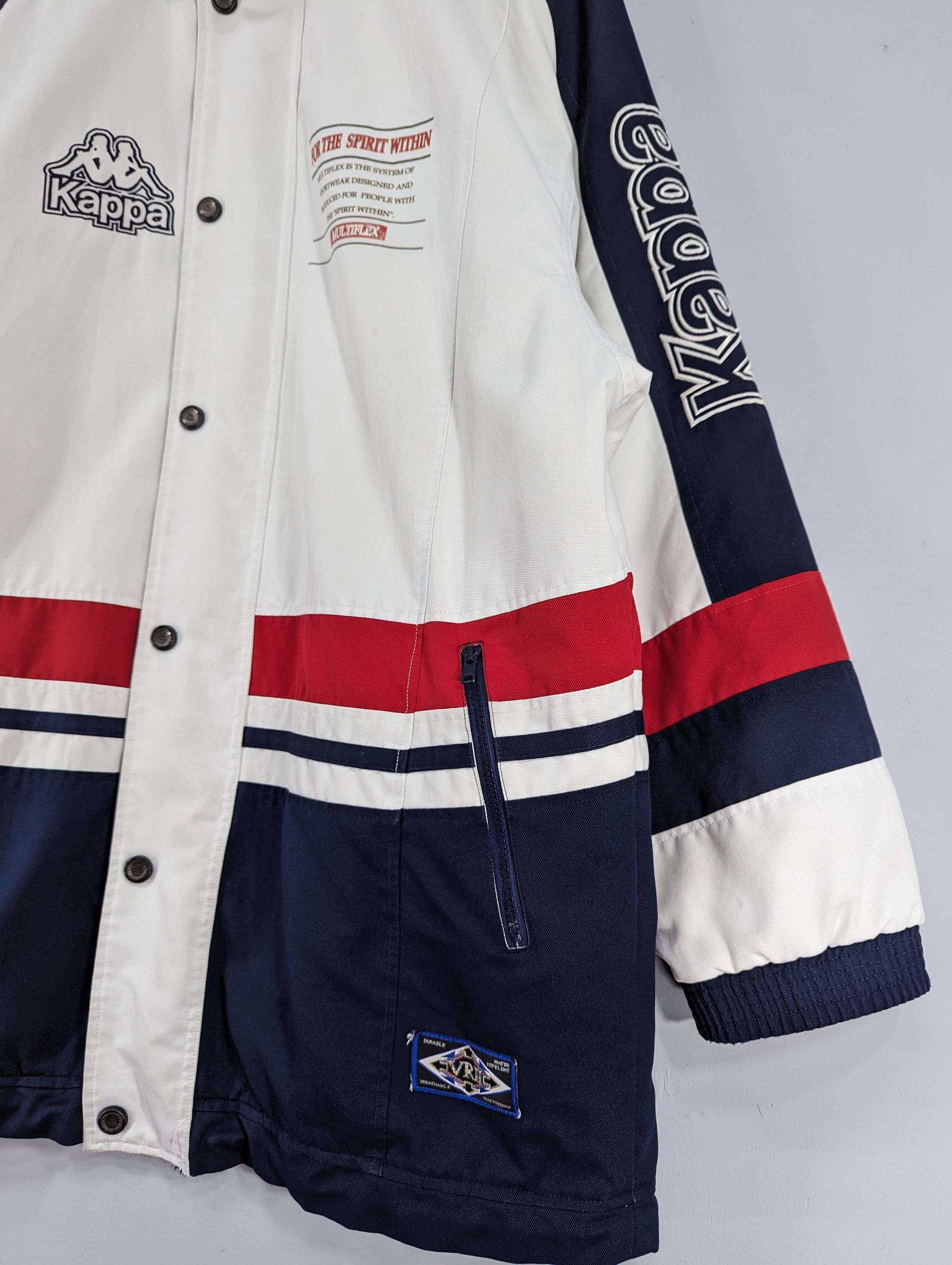 Kappa 🔥Vintage 90s Kappa Big Logo Jacket Size US L / EU 52-54 / 3 - 4 Thumbnail