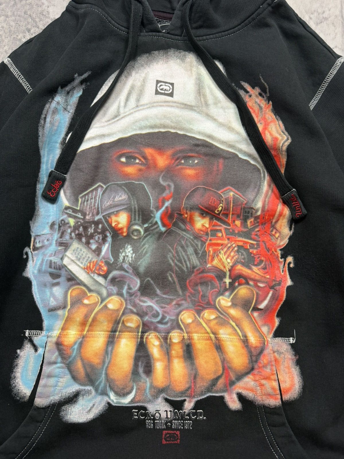 Ecko Unltd. Ecko unltd vintage hoodies Size US L / EU 52-54 / 3 - 4 Thumbnail