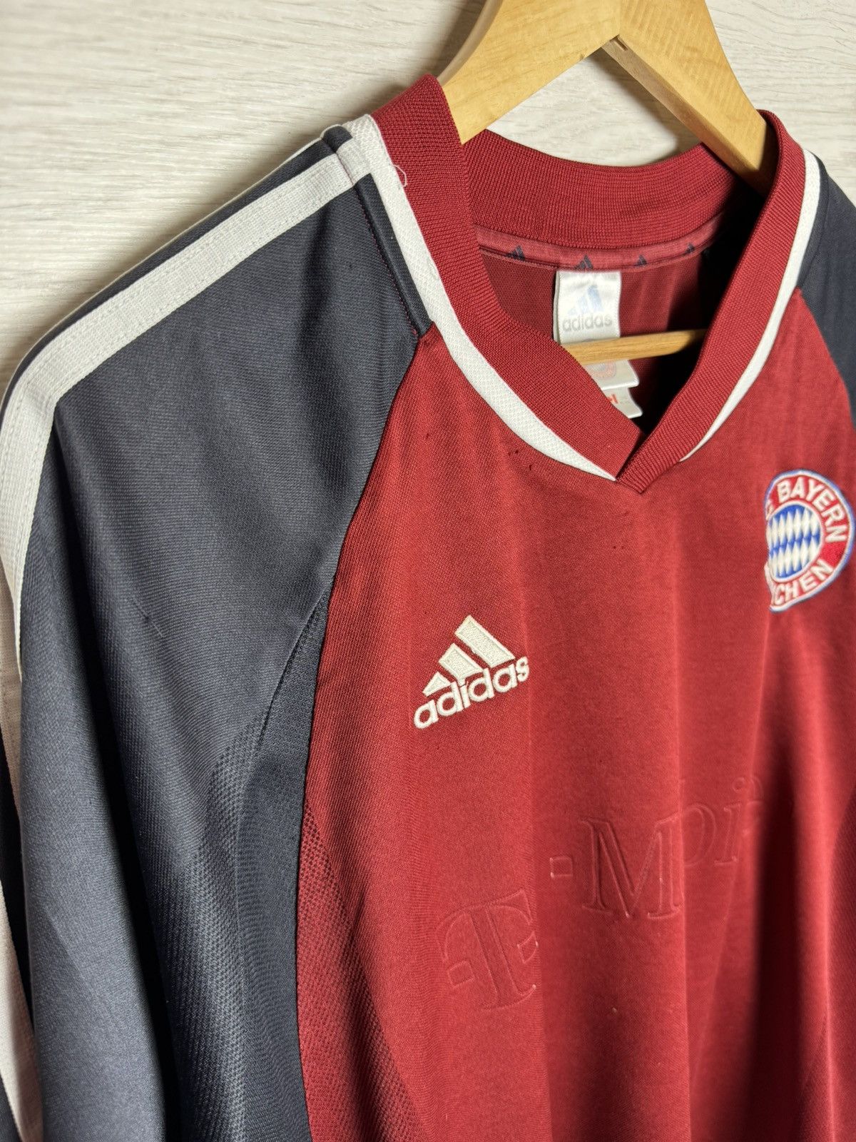 Adidas Adidas Bayern Munchen Soccer Jersey 00s T Shirt Size US XL / EU 56 / 4 - 9 Thumbnail