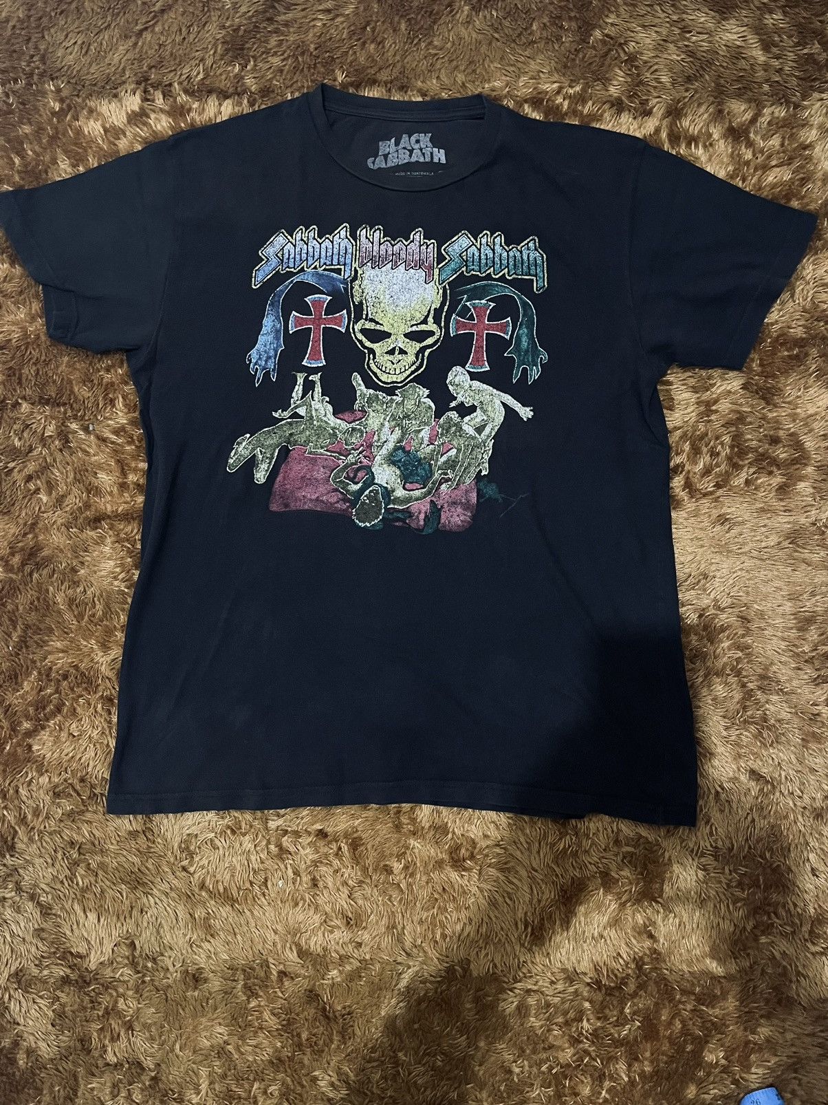 Black Sabbath Black Sabbat 10th Anniversary Tour 1978 Tshirt Size US L / EU 52-54 / 3 - 1 Thumbnail
