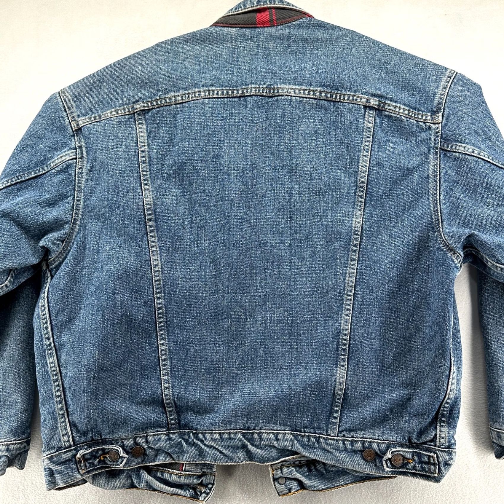Levi's Levi's Jean Jacket Blue Men's L Long Sleeve Cotton Pockets Winter Regular Fit Size US L / EU 52-54 / 3 - 4 Thumbnail