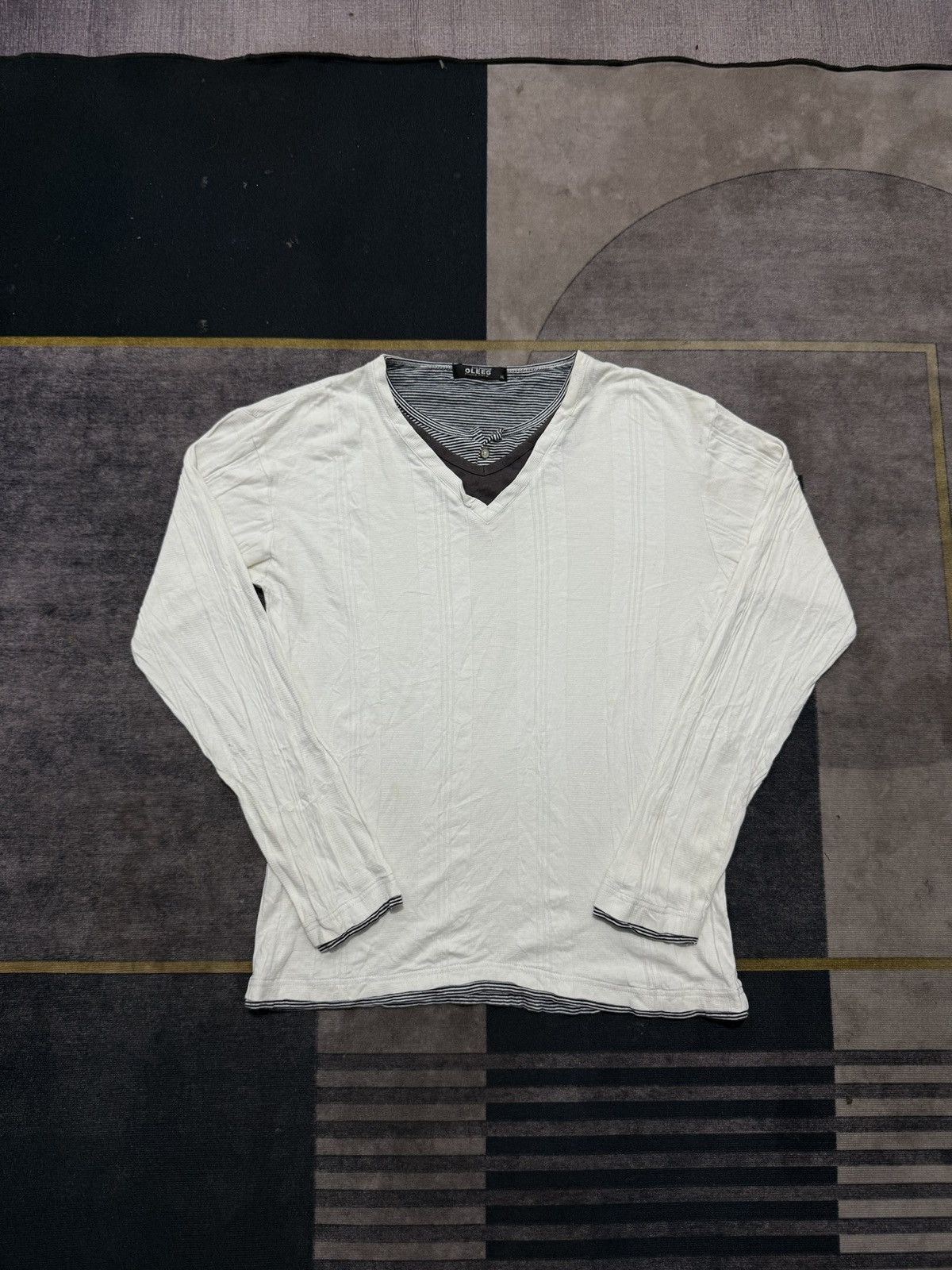 Vintage OLEEG DOBLE LAYER LONG SLEEVE Size US M / EU 48-50 / 2 - 1 Thumbnail