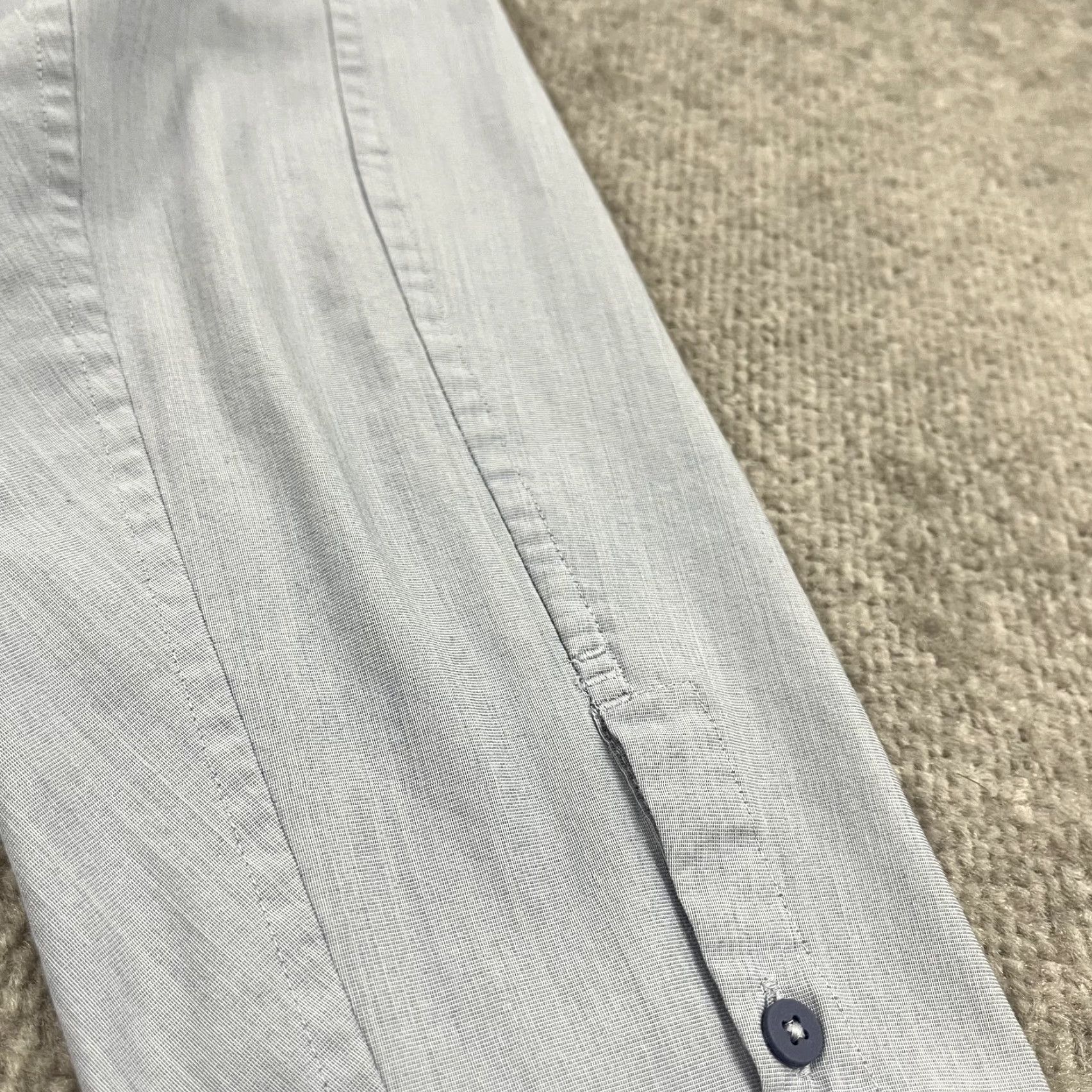 Lululemon Lululemon Shirt Button Up Men Medium Blue Long Sleeve Casual Work Office Stretch Size US M / EU 48-50 / 2 - 6 Thumbnail