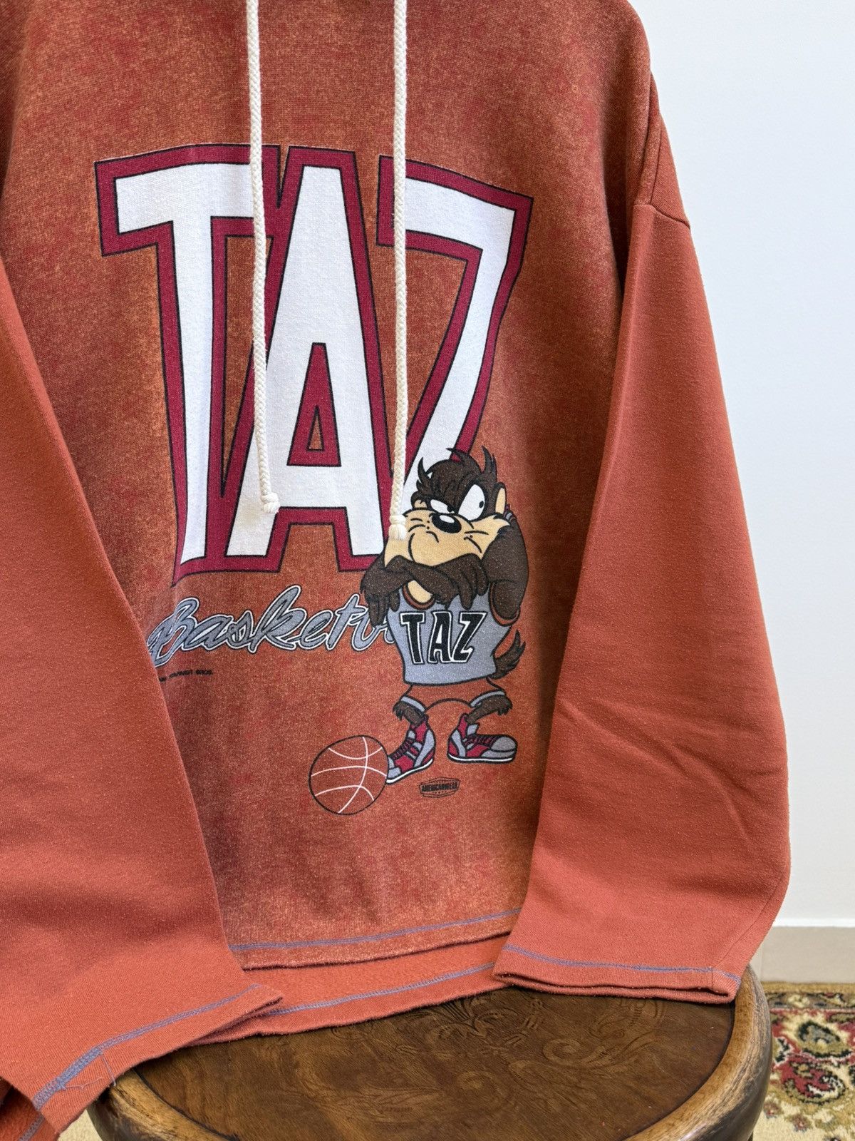 Cartoon Network Vintage 1996 Taz Looney Tunes Graphic Hoodie Size US L / EU 52-54 / 3 - 2 Thumbnail