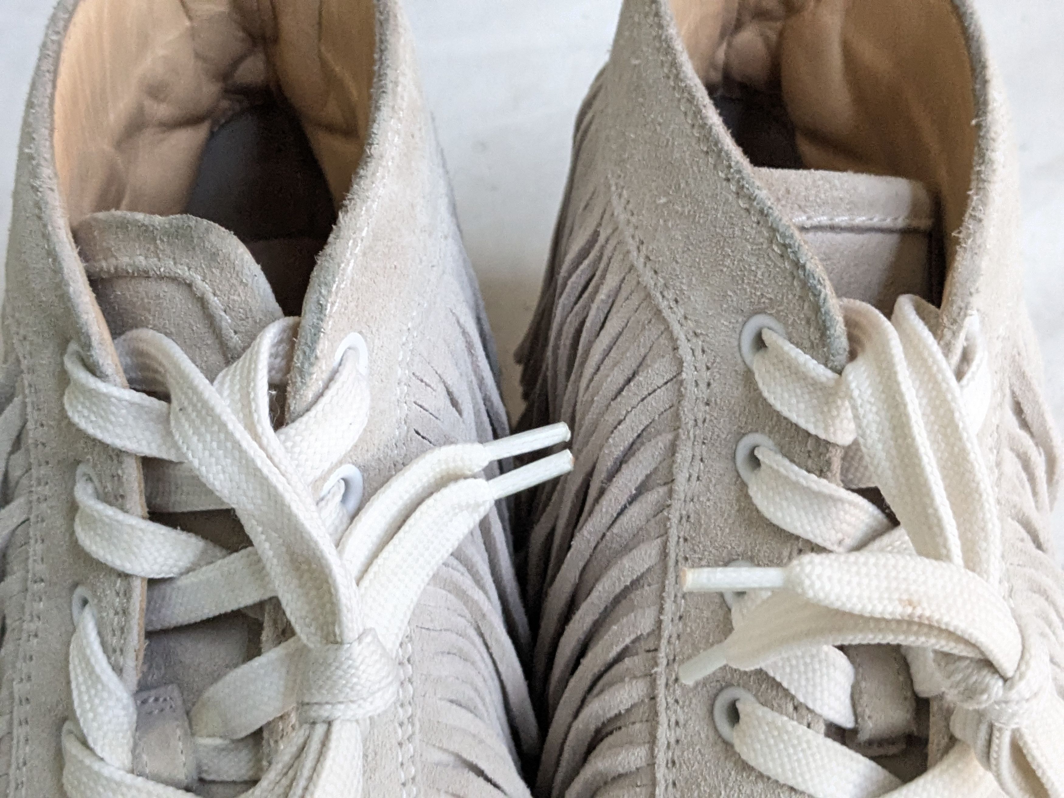 Christian Louboutin Christian Louboutin Sneakers Gray 10 43 Suede Spikes Fringe Size US 10 / EU 43 - 5 Thumbnail