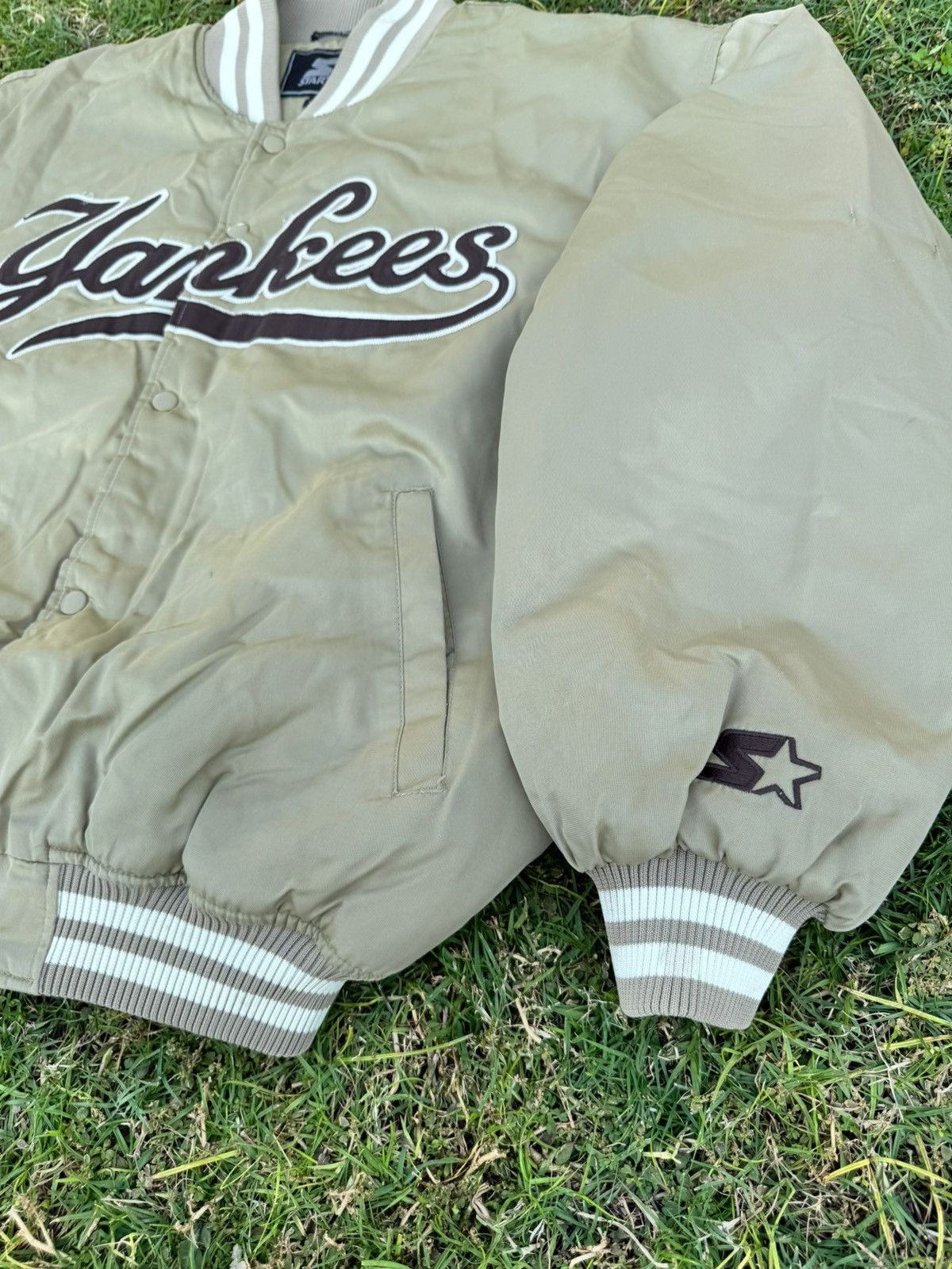 Starter Vintage Starter Yankees Stadium Jacket Size US L / EU 52-54 / 3 - 5 Thumbnail