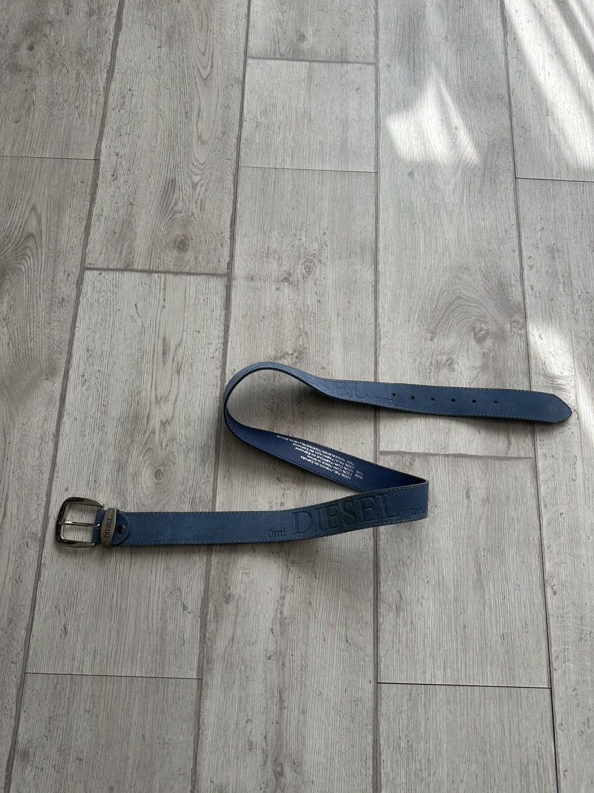 Vintage Diesel Belt Leather Avant Garde Y2K Style