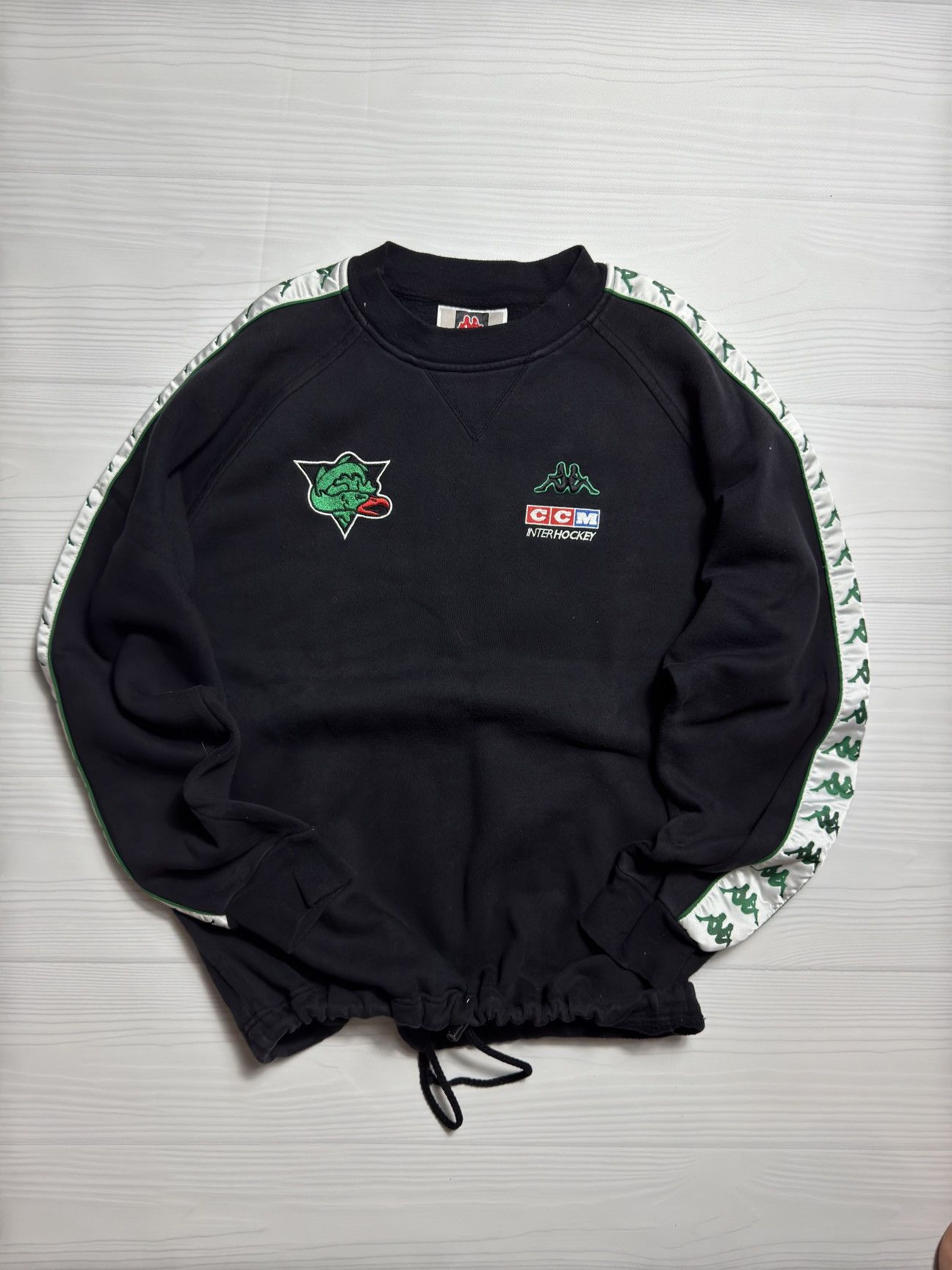 Kappa × Vintage Vintage kappa hockey club distressed sweatshirt Size US S / EU 44-46 / 1 - 1 Thumbnail