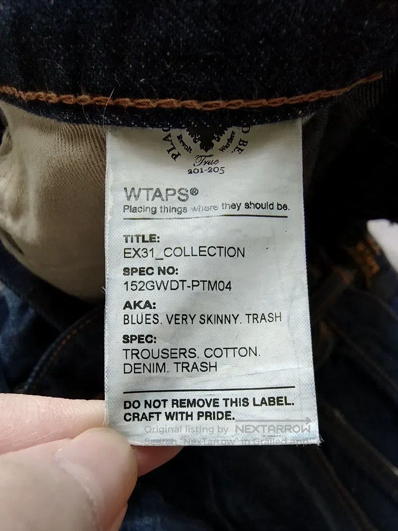 Wtaps Wtaps size S Washed Destroyed Denim Jeans Size US 28 / EU 44 - 4 Thumbnail