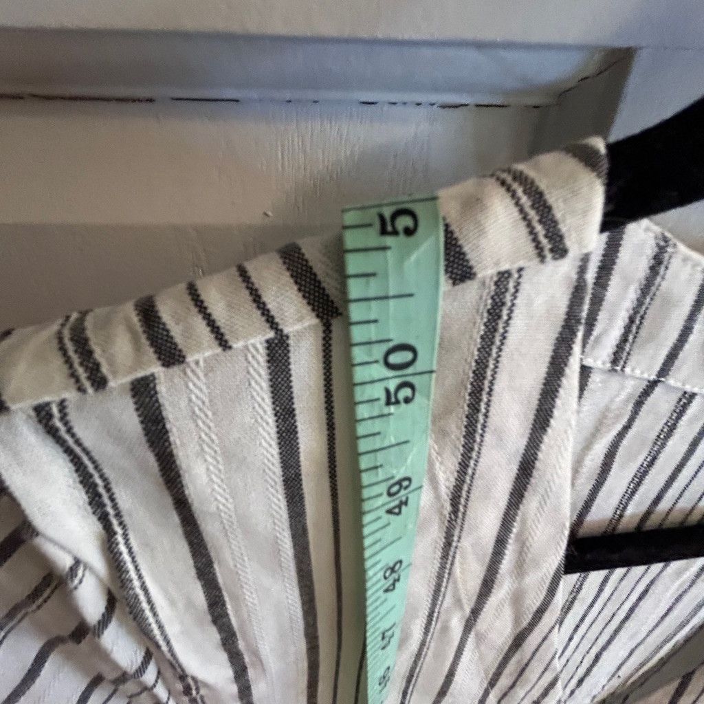 Saltwater Luxe Women's Saltwater Luxe Dress, Size S, White & Black Striped Size S / US 4 / IT 40 - 14 Thumbnail