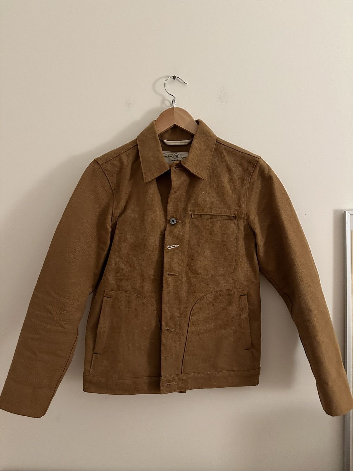 Image of Rogue Territory Supply Jacket - Copper Selvedge Canvas in Brown, Men's (Size Small)