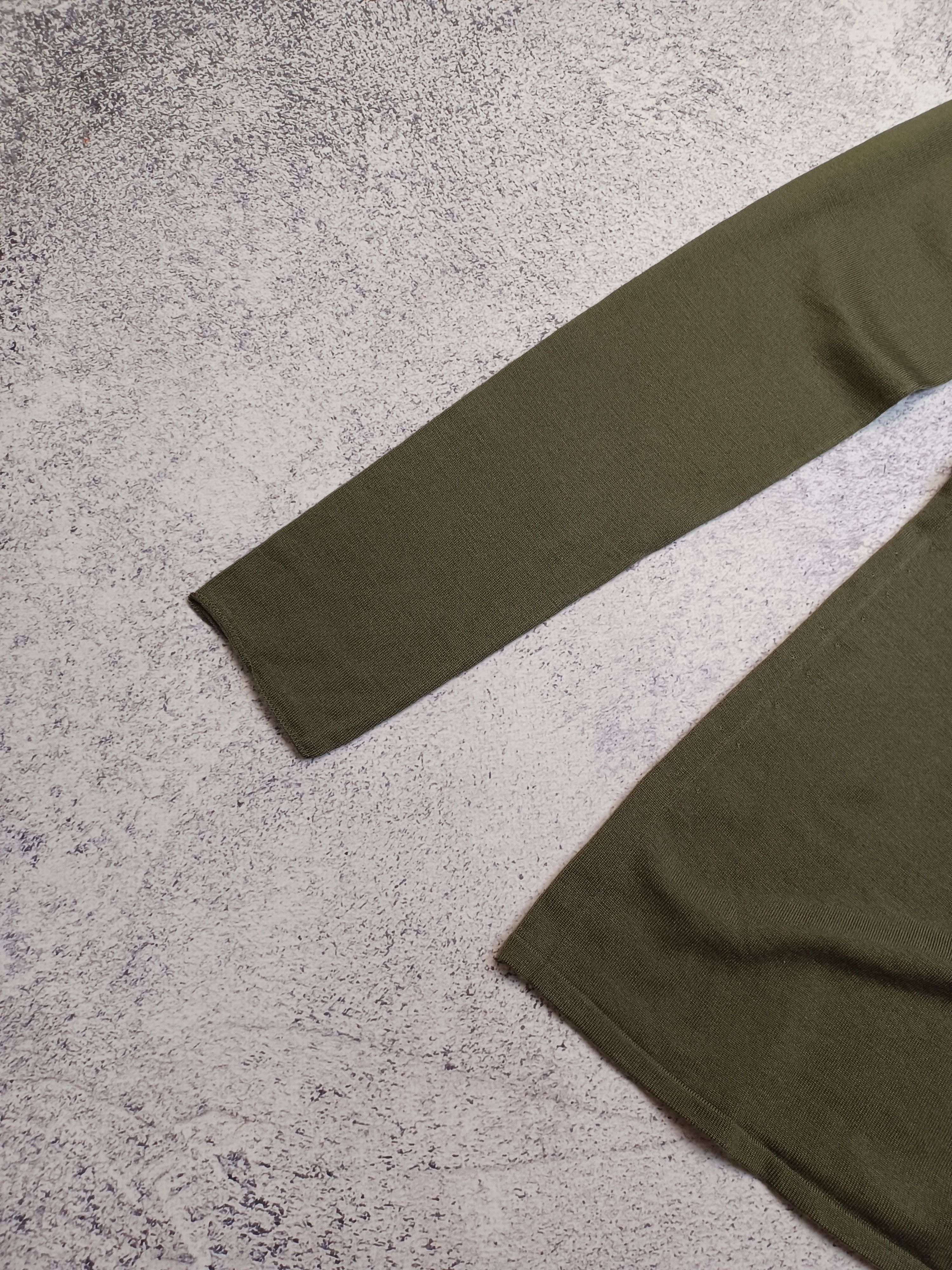 Gucci Vintage 00s Gucci Khaki Jamper Size L / US 10 / IT 46 - 3 Thumbnail