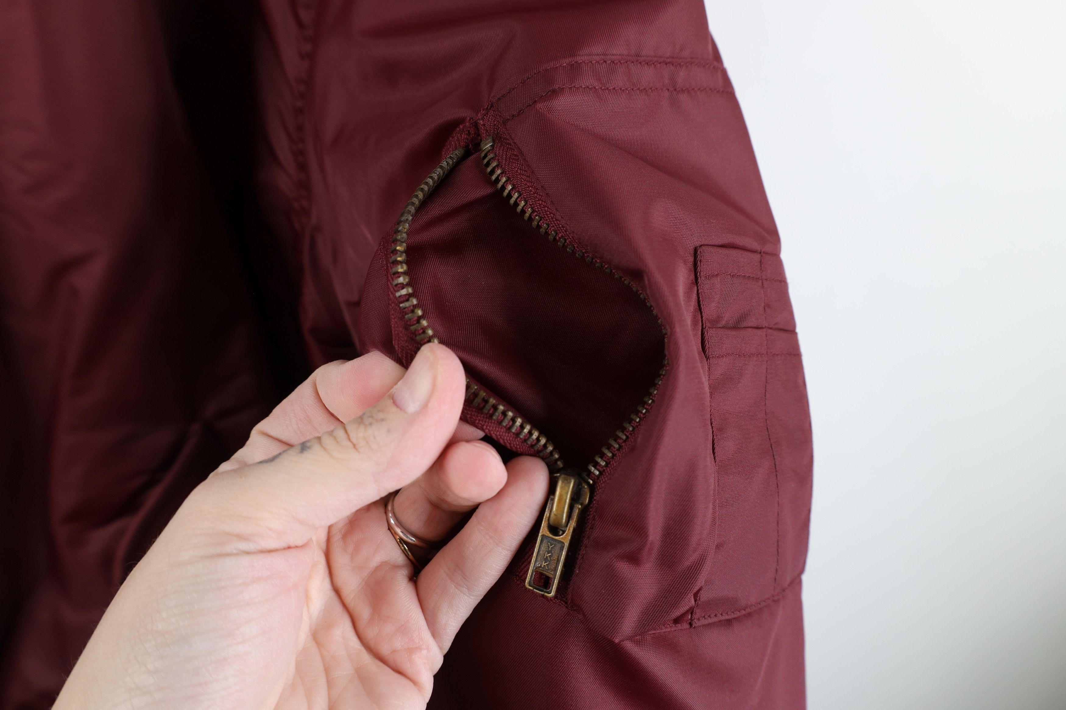 Vintage Deadstock Vintage 90s Streetwear Reversible Bomber Jacket Size US L / EU 52-54 / 3 - 6 Thumbnail