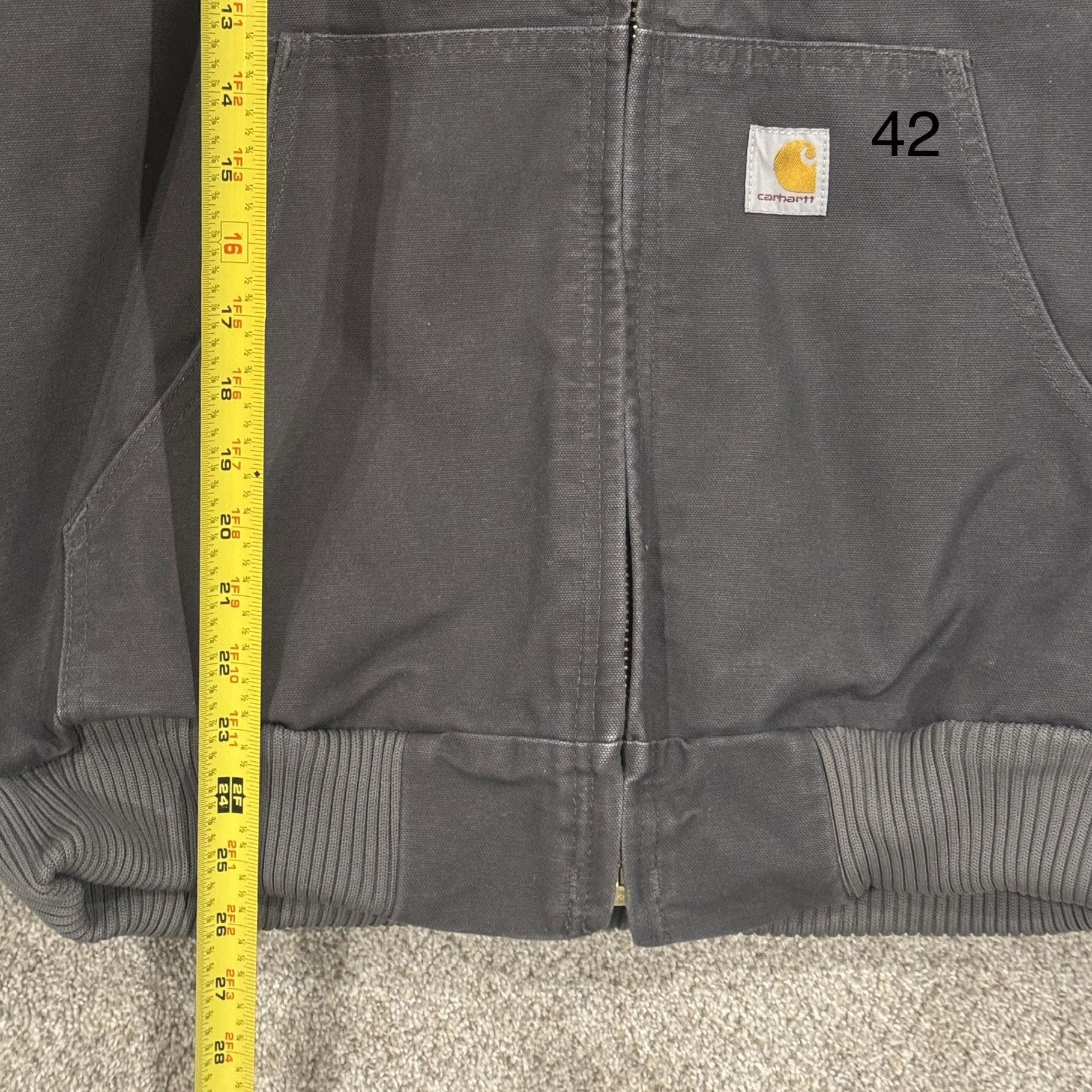 Carhartt Carhartt Men's Grey Jacket Size US L / EU 52-54 / 3 - 6 Thumbnail