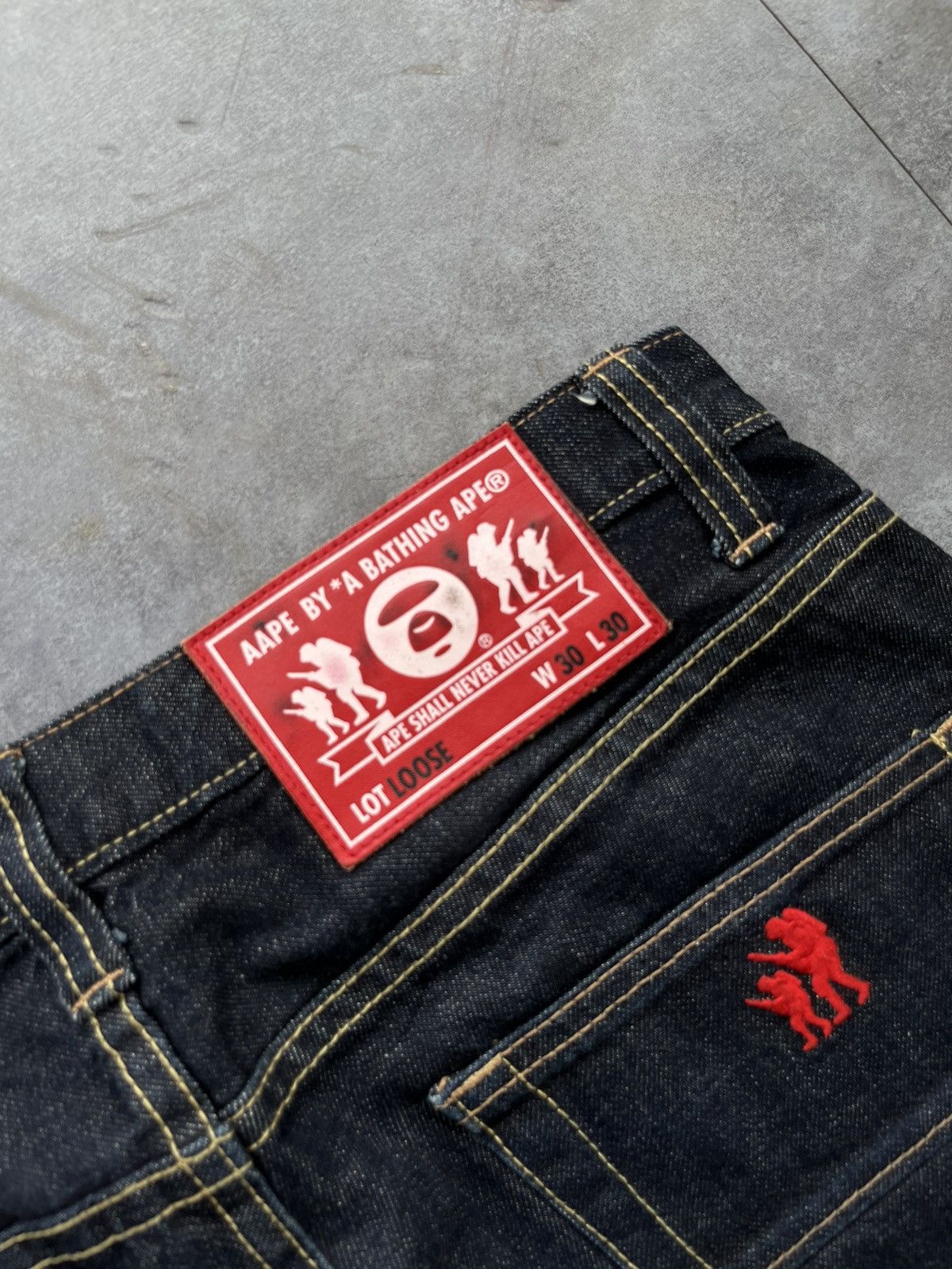 Aape Aape by A Bathing Ape Denim Size US 31 - 5 Thumbnail