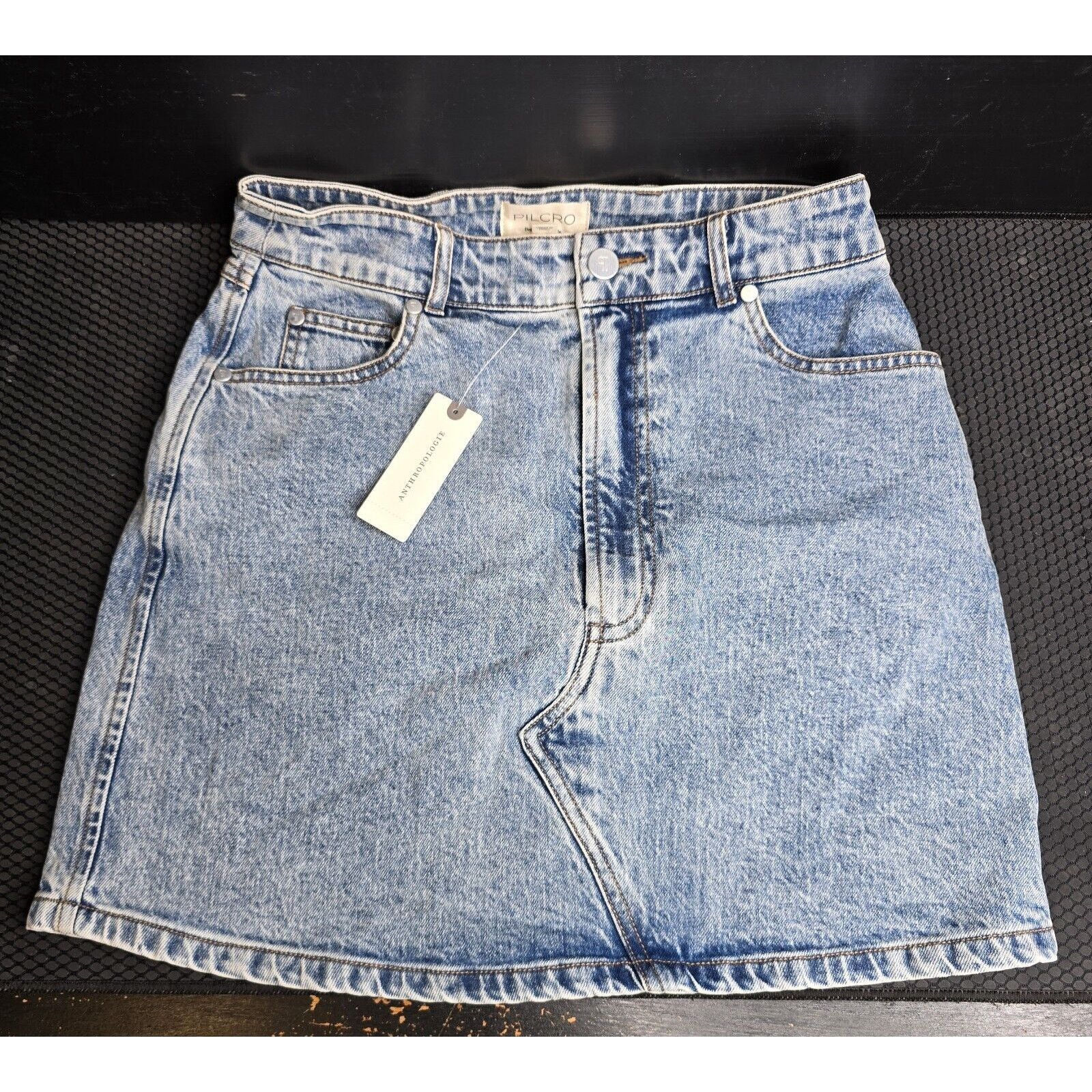 Anthropologie Anthropologie "Size 2" Denim Skirt "Pilcro" Size 26" / US 2 / IT 38 - 1 Thumbnail