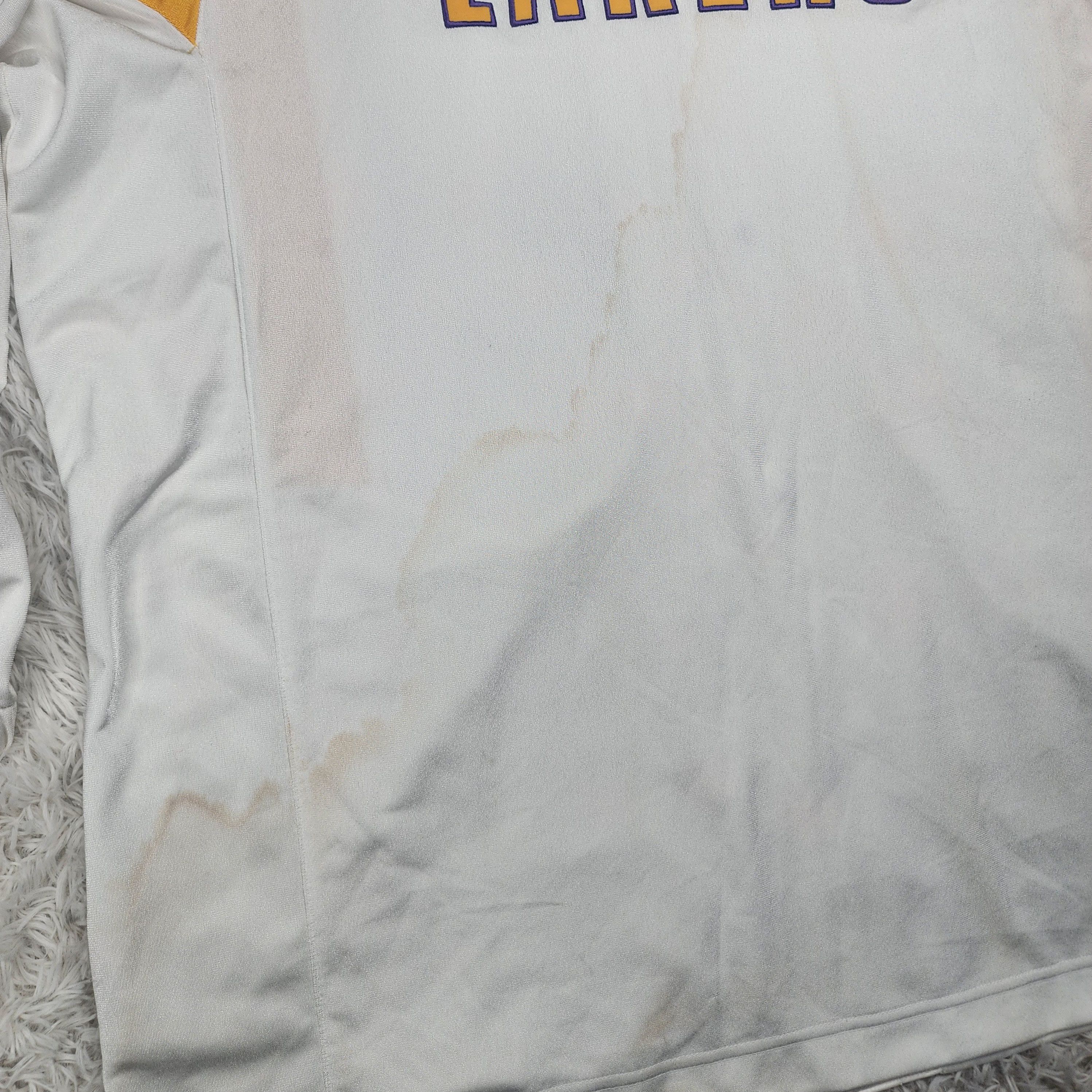 Nike Vintage 90s Nike NBA LA Lakers warm up jacket Size US XXL / EU 58 / 5 - 7 Thumbnail