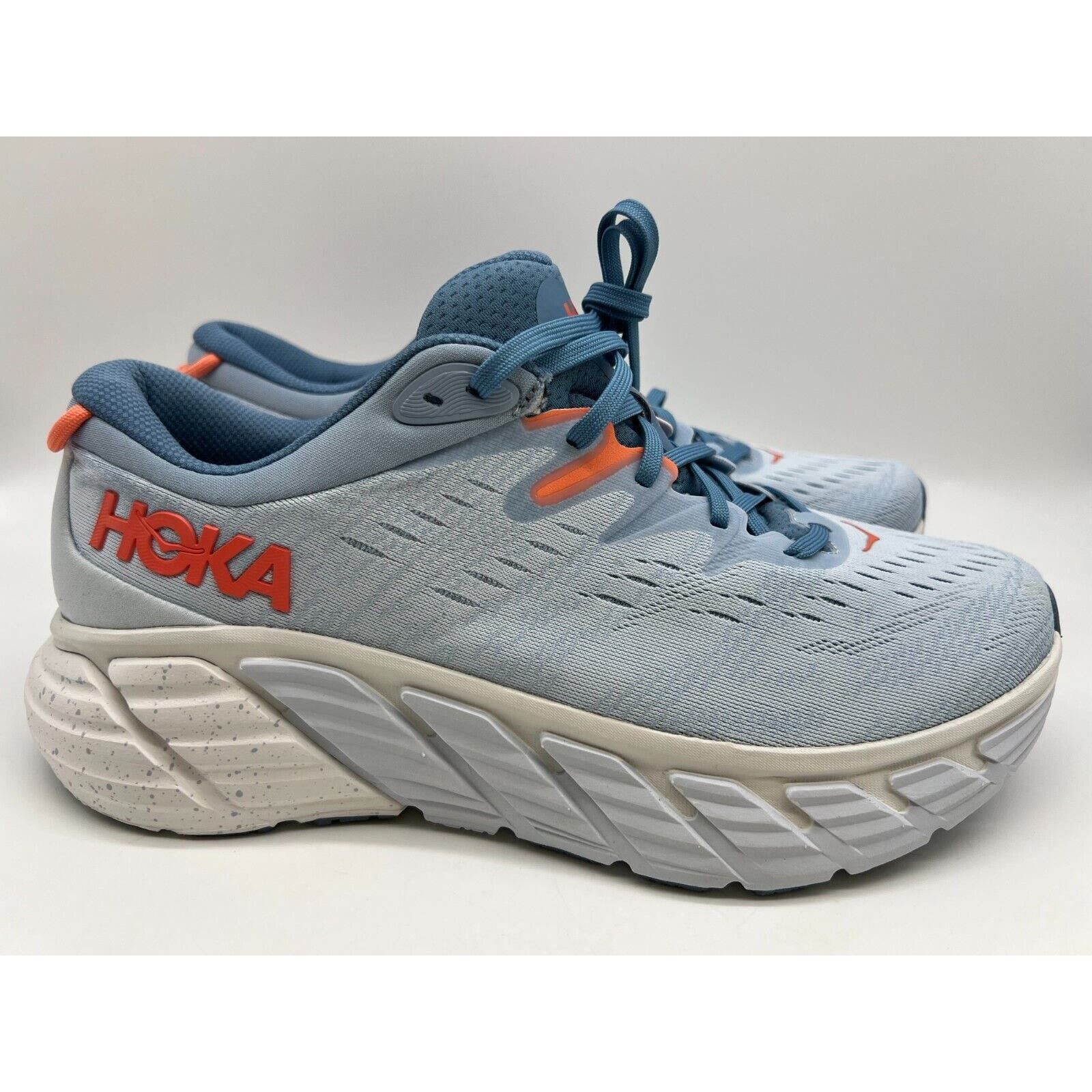 image of Hoka One One W Gaviota 4 Women's Running Sneakers Size 10.5B in Blue