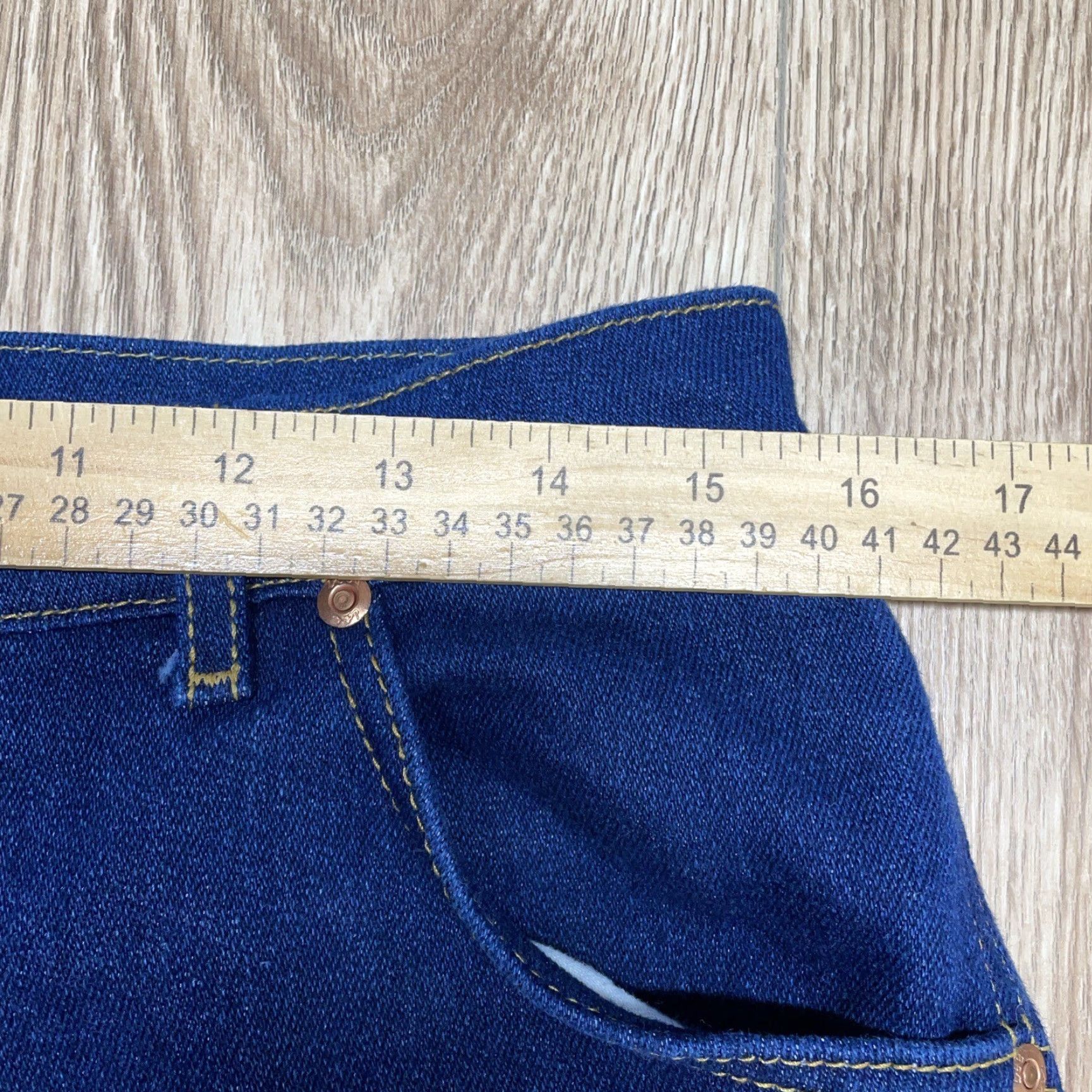 Lee VINTAGE Lee Jeans Women 18M Blue Denim Mom High Rise Size 40" / US 18 - 4 Thumbnail