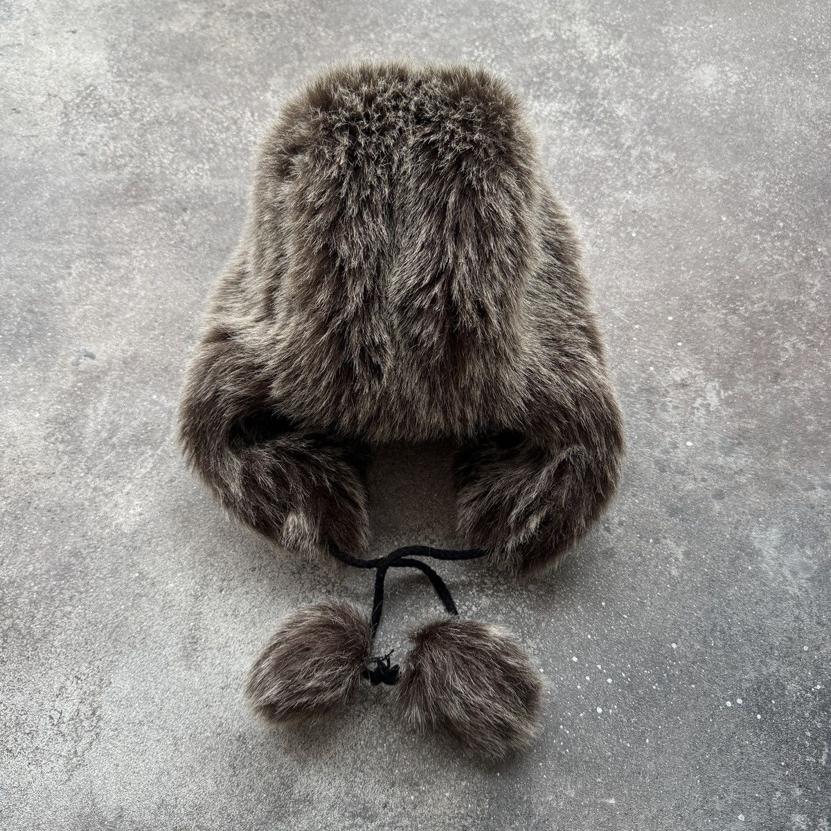 Hysteric Glamour Amazing Faux Fur Y2K Ushanka Hat (Trapper Hat) Size ONE SIZE - 8 Thumbnail