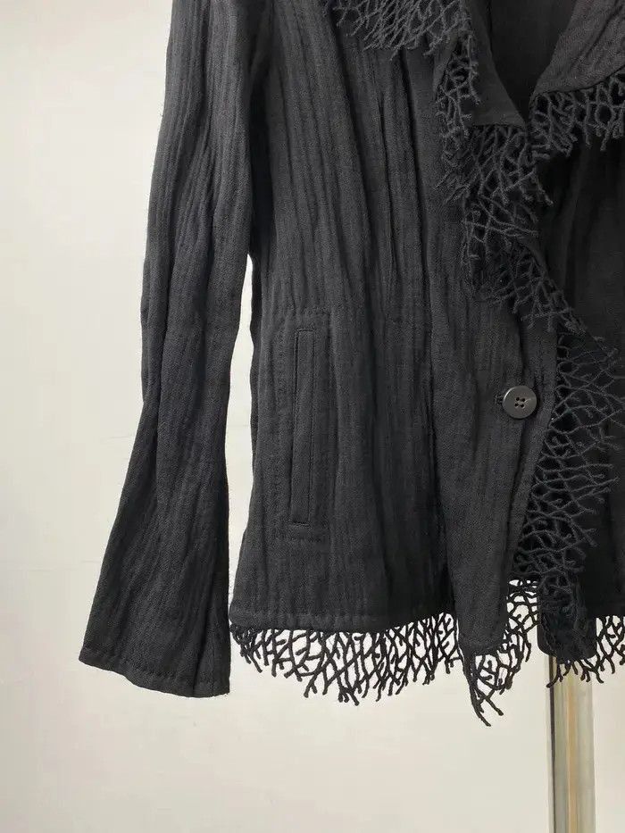 Issey Miyake Issey Miyake haat distressed design blazer-2505 Size US M / EU 48-50 / 2 - 4 Thumbnail