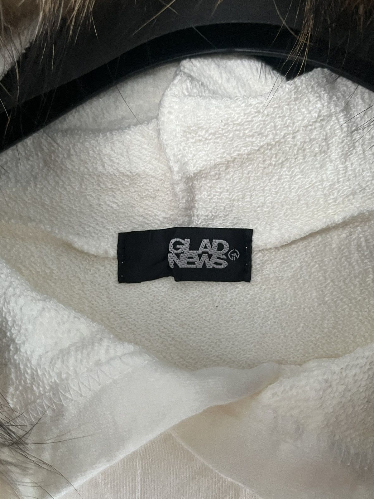 14th Addiction JAPANESE GLADNEWS FUR HOODIE SEDITIONARIES GOTHIC PUNK STYLE Size US L / EU 52-54 / 3 - 7 Thumbnail