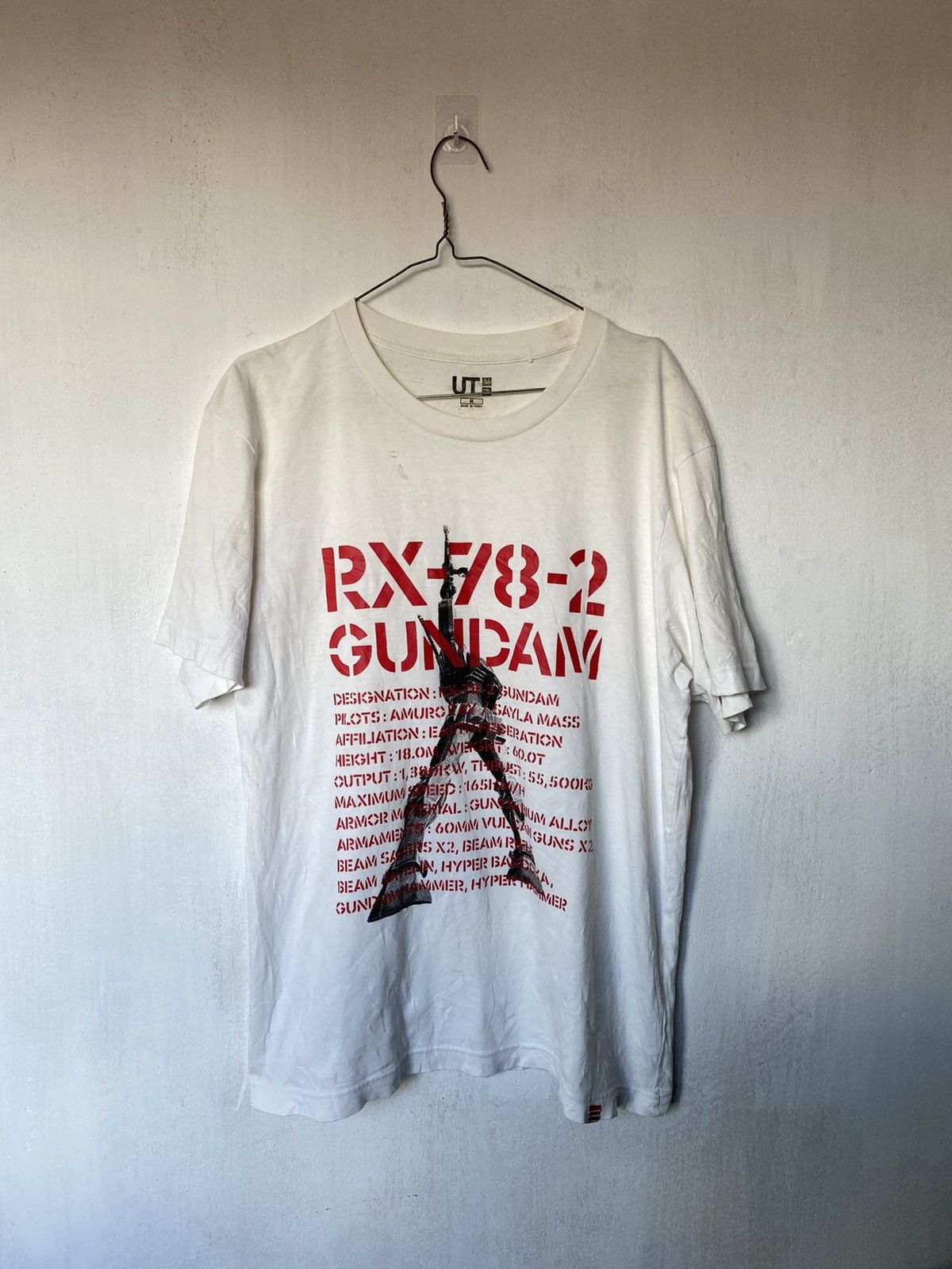 Anime RARE Gundam Distressed Tshirt Size US M / EU 48-50 / 2 - 1 Thumbnail