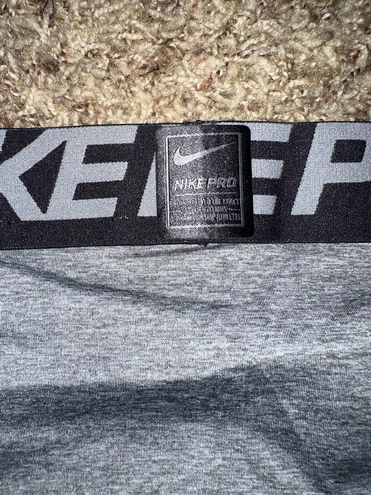 Nike Nike Pro Cool Training Compression Grey Shorts 2016 Size US 36 / EU 52 - 5 Thumbnail