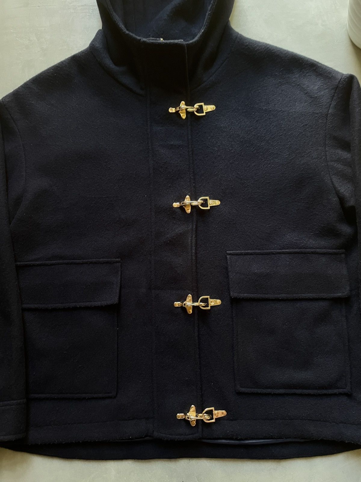 GU Rare FireMen's Clasp Woll Jacket Size US L / EU 52-54 / 3 - 6 Thumbnail