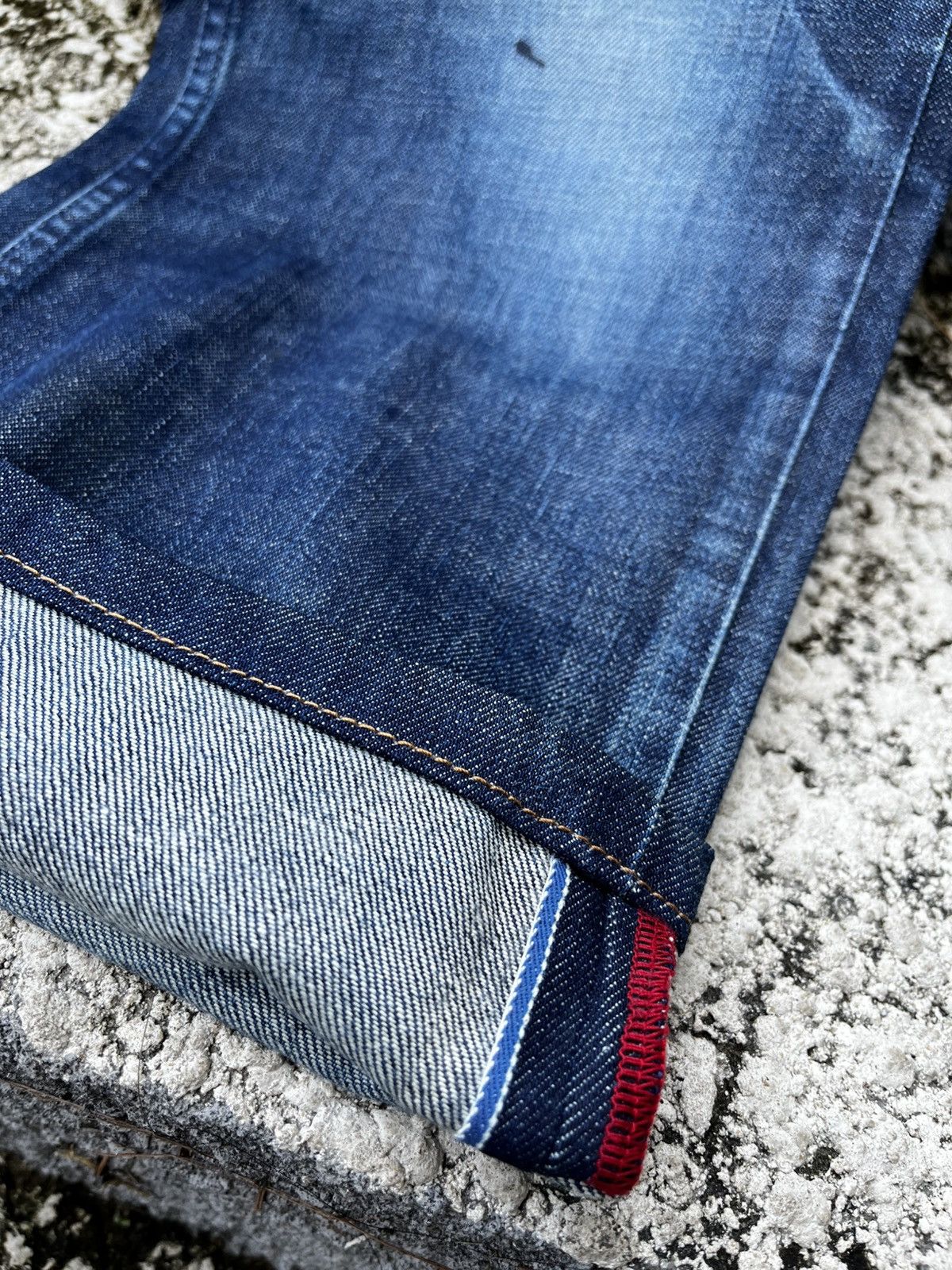 Marithe + Francois Girbaud “Le Jean De” Marithe Francois Girbaud Half Selvedge Denim Size US 31 - 4 Thumbnail