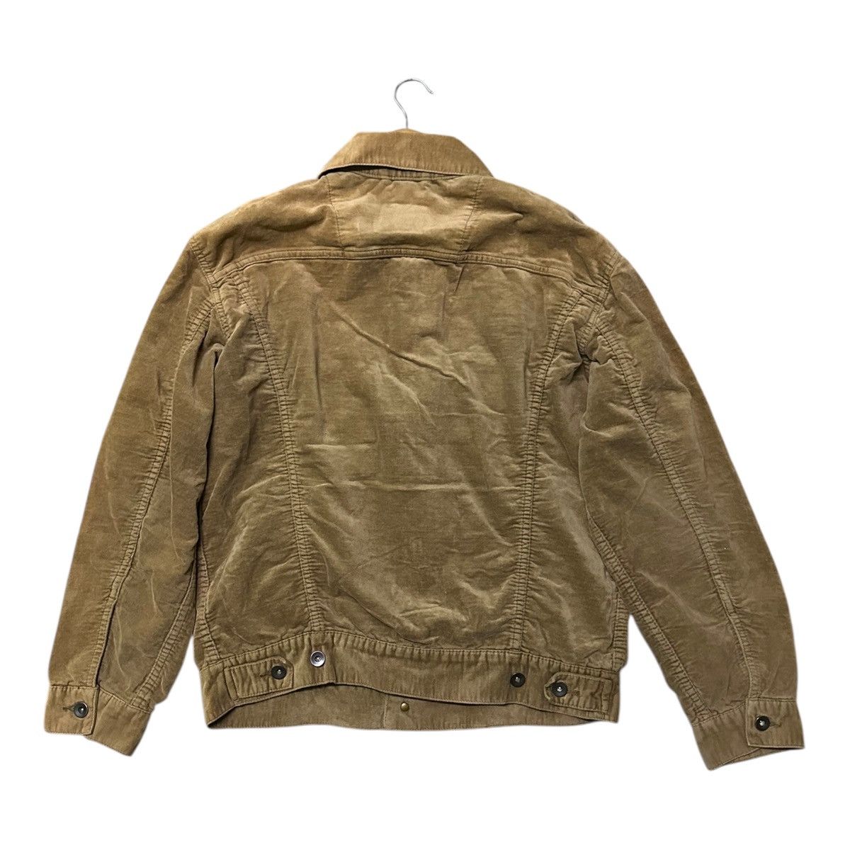 Uniqlo Vintage Uniqlo brown corduroy trucker denim jacket Size US M / EU 48-50 / 2 - 4 Thumbnail