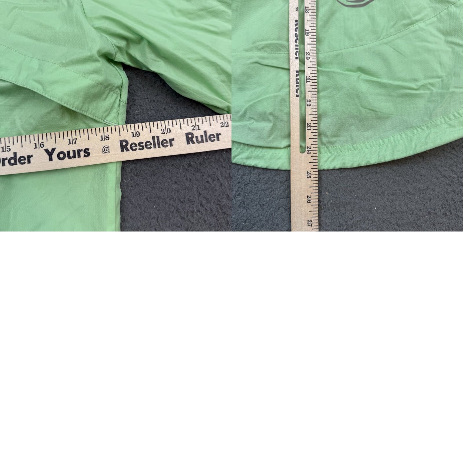 Nike VINTAGE Nike Running Jacket Womens Medium Green Full Zip Lightweight Windbreaker Jacket Size M / US 6-8 / IT 42-44 - 9 Thumbnail