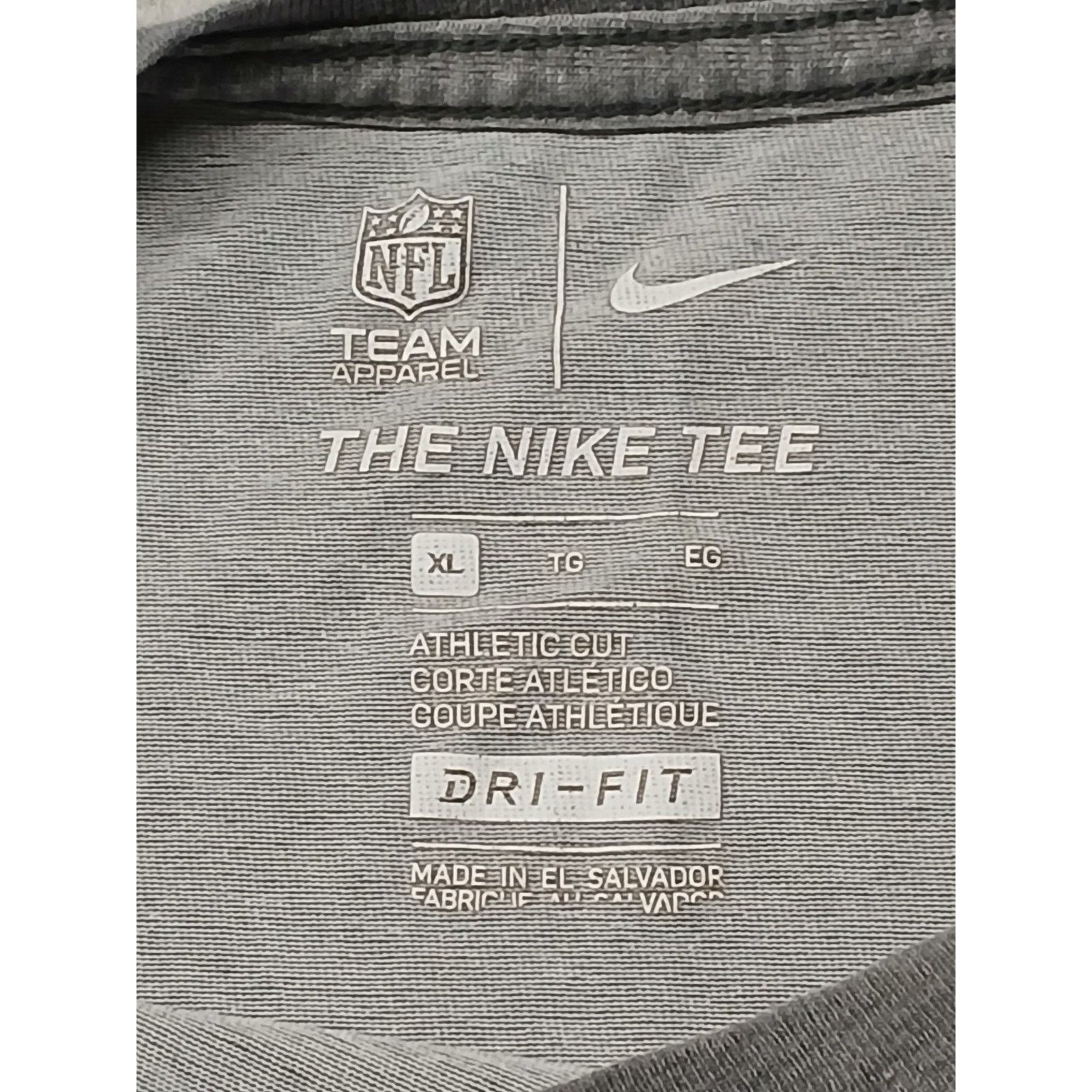 Nike Nike Tee (XL) Men's Gray Faded Dallas Cowboys Dri-Fit Shirt Size US XL / EU 56 / 4 - 5 Thumbnail